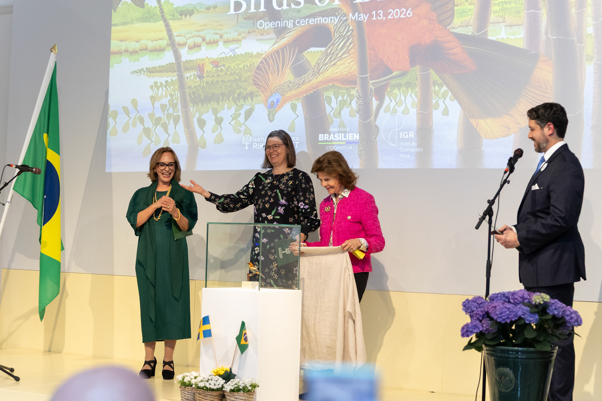 Queen Silvia of Sweden - Birds of Brazil © Isabella Ramalho