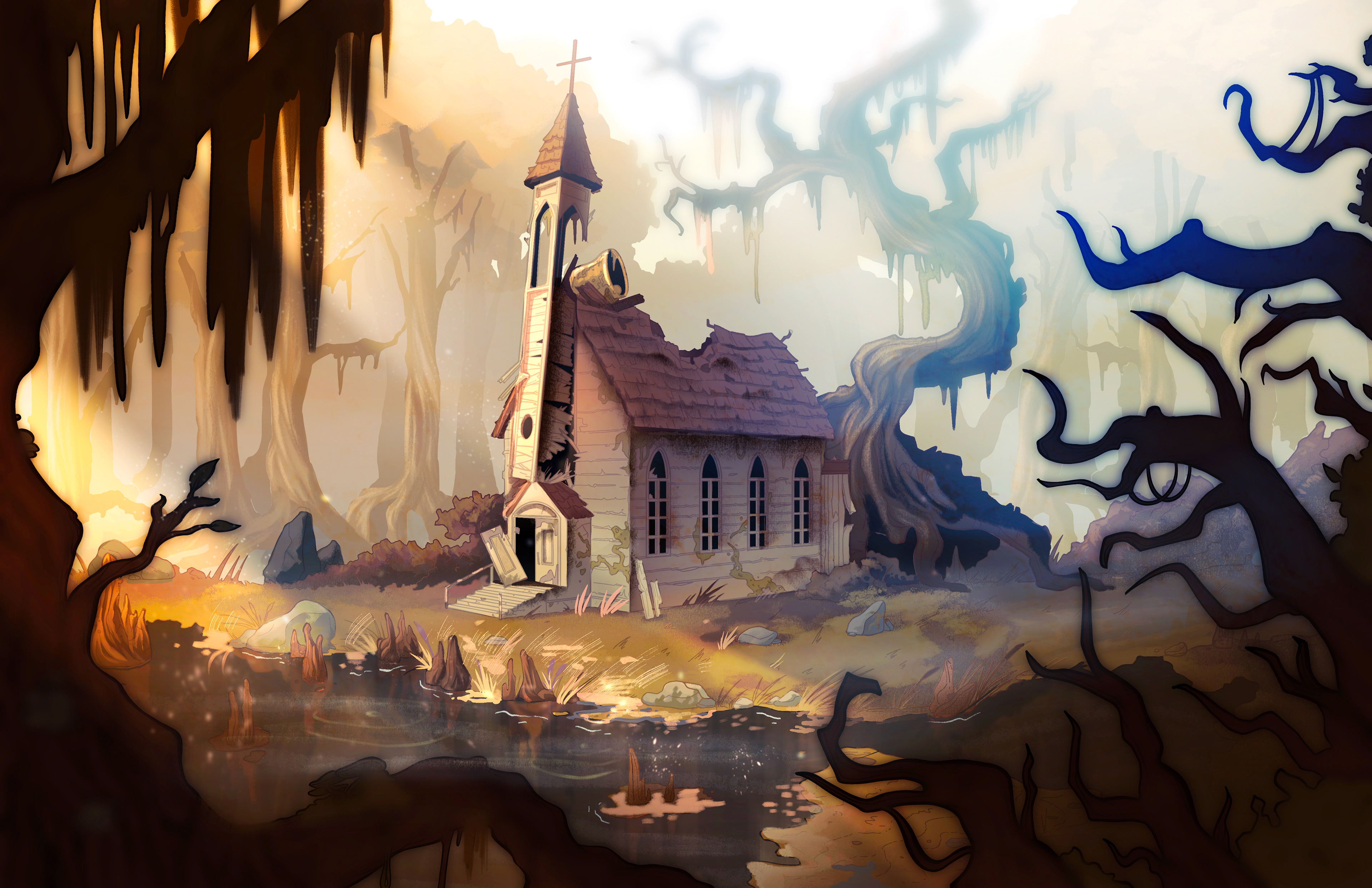 Abandoned Swamp Church (Original 2022)