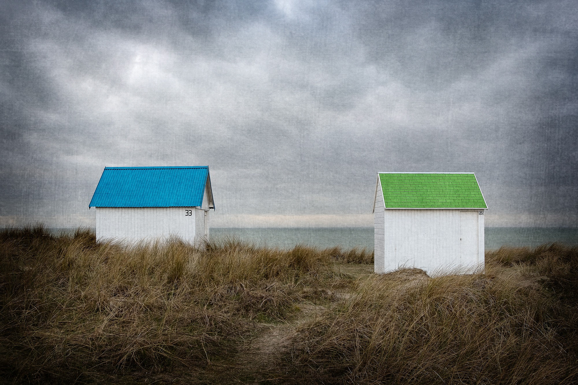 Les cabanes (Goury - Manche)