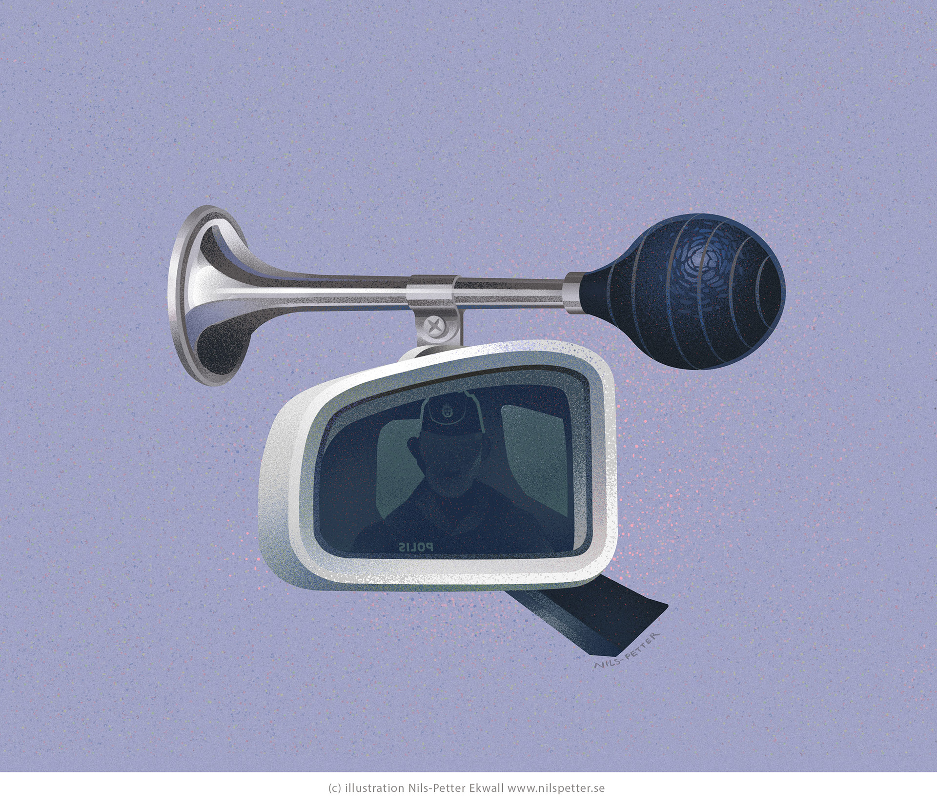 Scandinavian editorial illustration for magazines and clients – Nils-Petter Ekwall