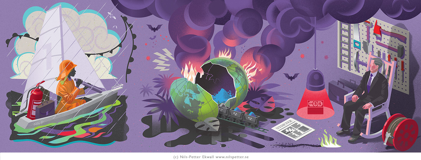 iIllustration by Nils-Petter Ekwall for Grant Thornton