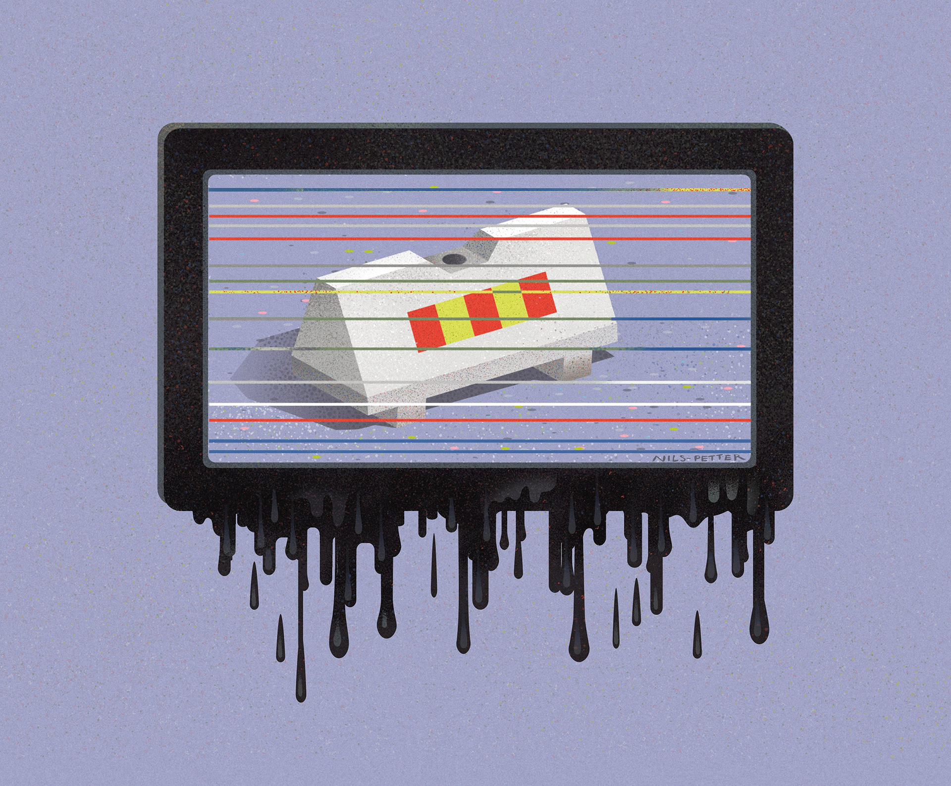 Editorial illustration services in Sweden by illustrator Nils-Petter Ekwall