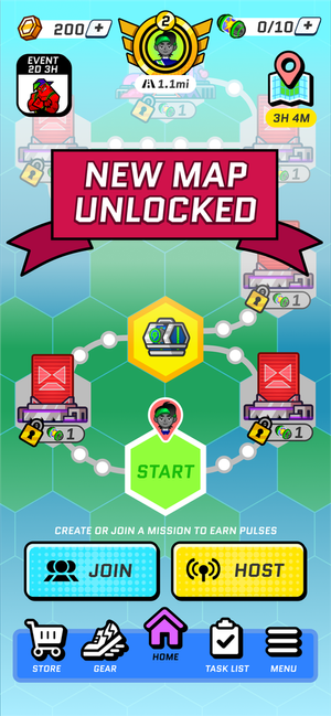 Main Screen Modular Map