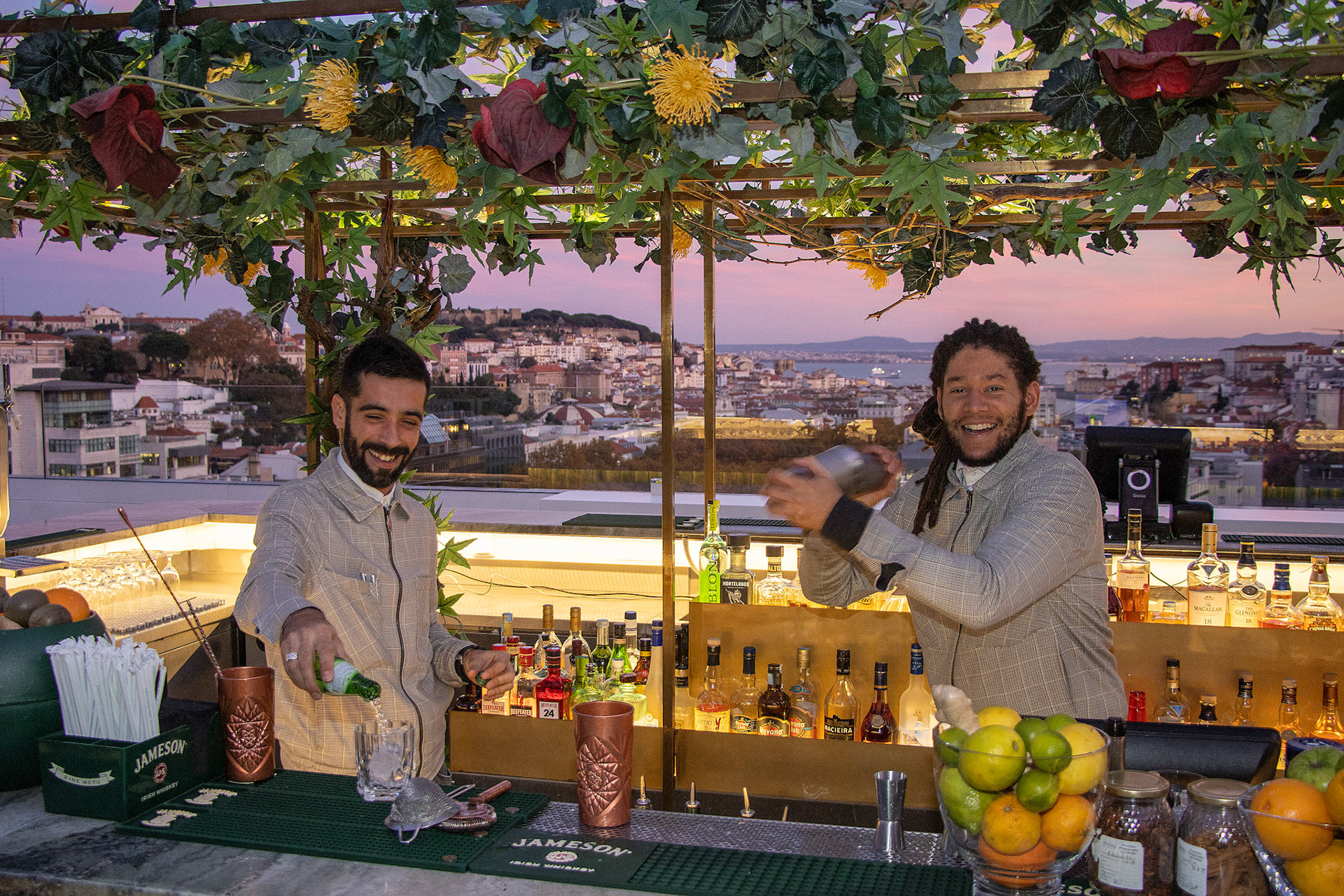 Skybar at Tivoli Hotel,Lisbon,Portugal.