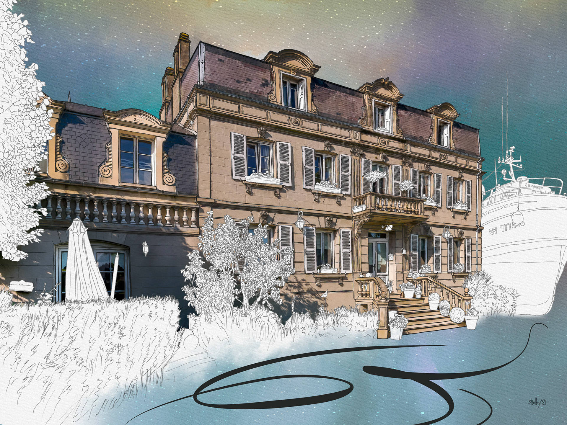 Le Crotoy - O Mylle Douceurs (60x80)