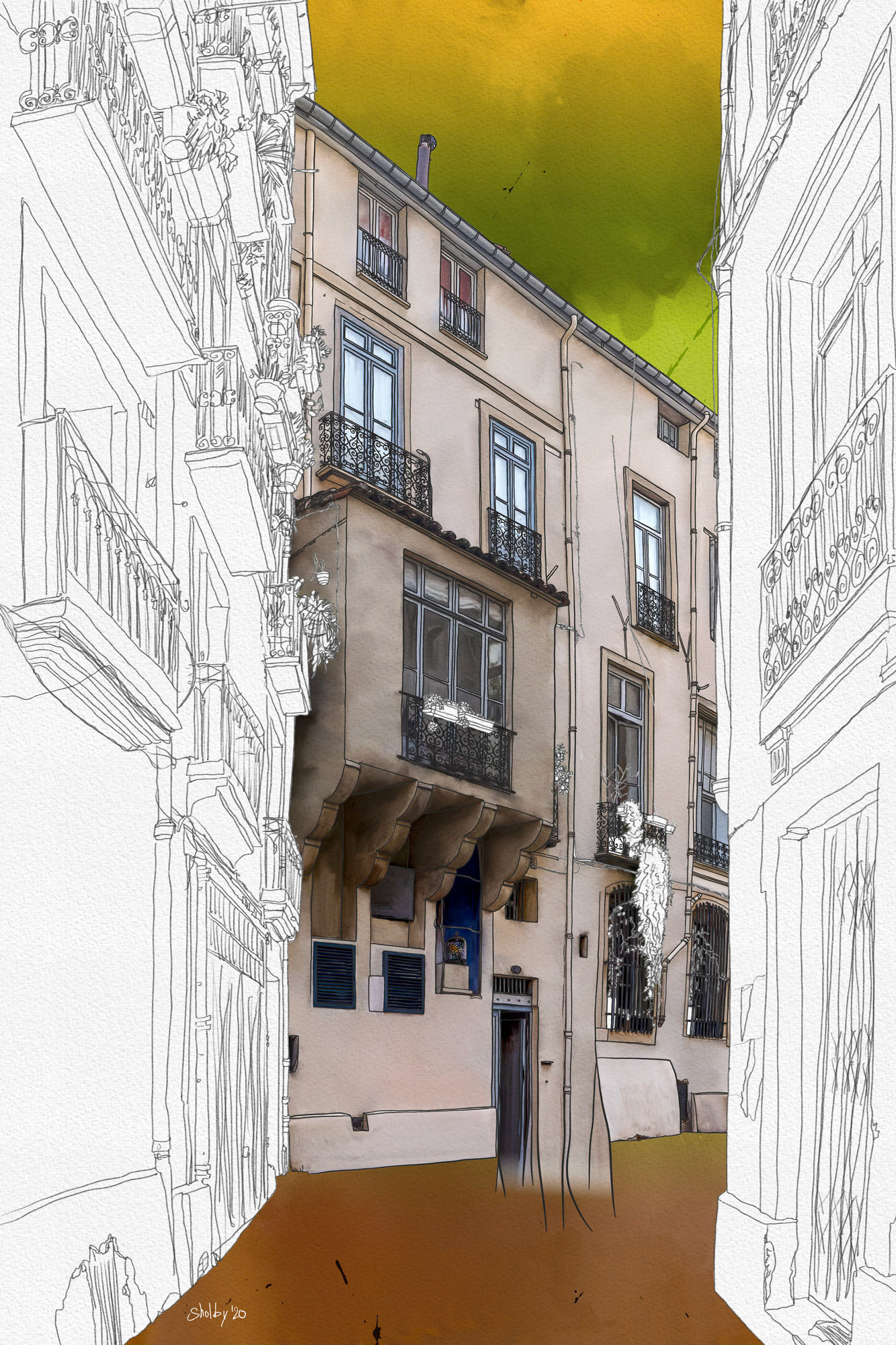 Rue des Gagne-Petit (60x40)