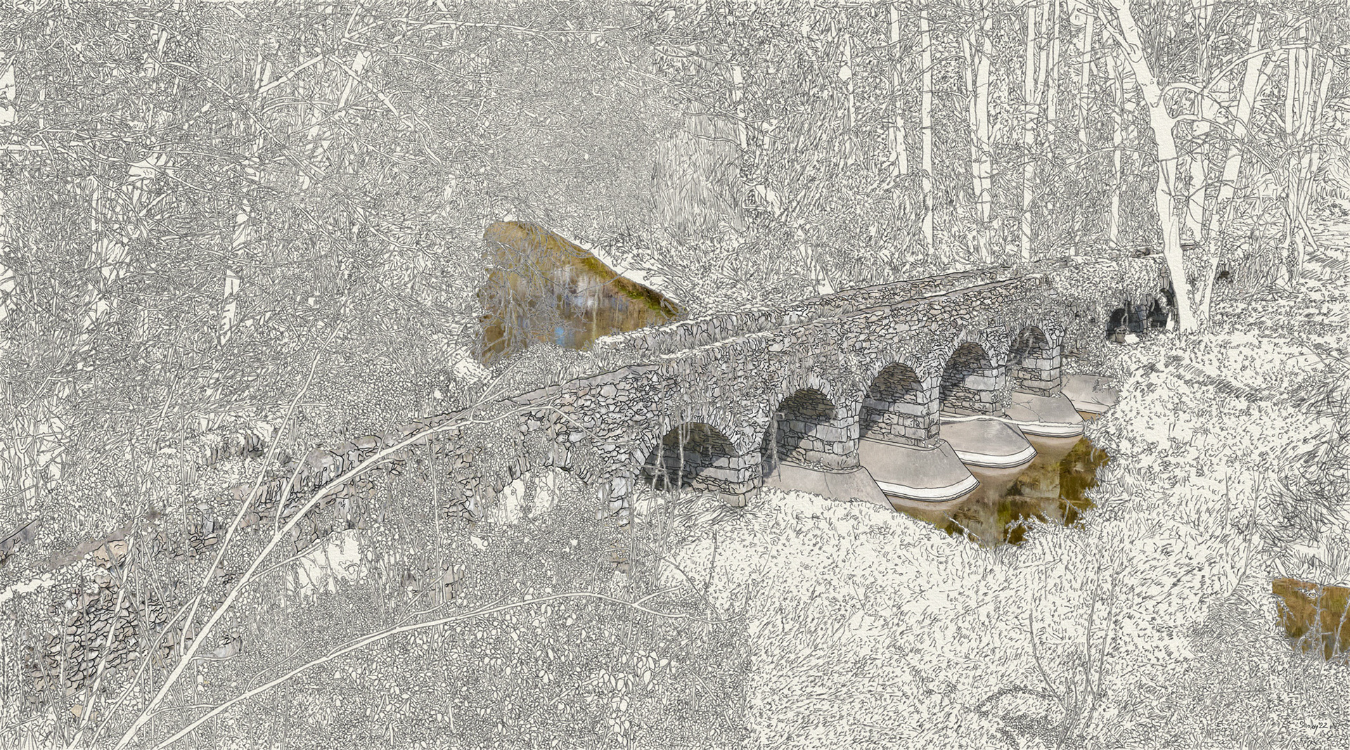 Bréau 2 (Pont Napoléon) (50x90)