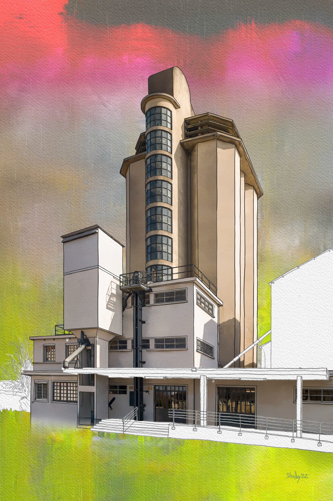 Courpalay - brasserie Rabourdin (60x40)