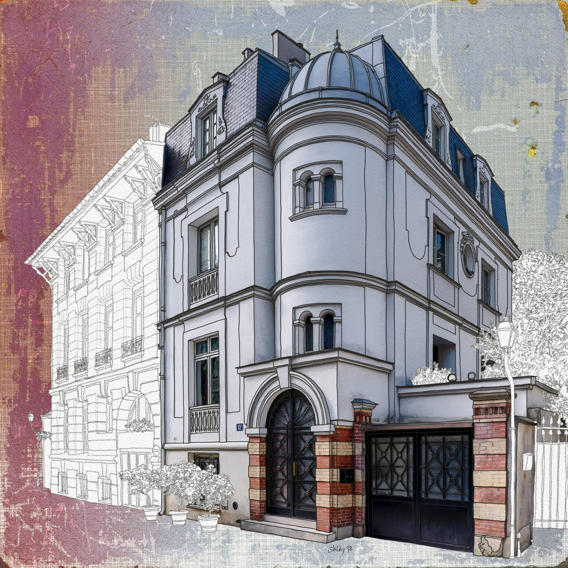 Villa Dupont /1 (60x60)