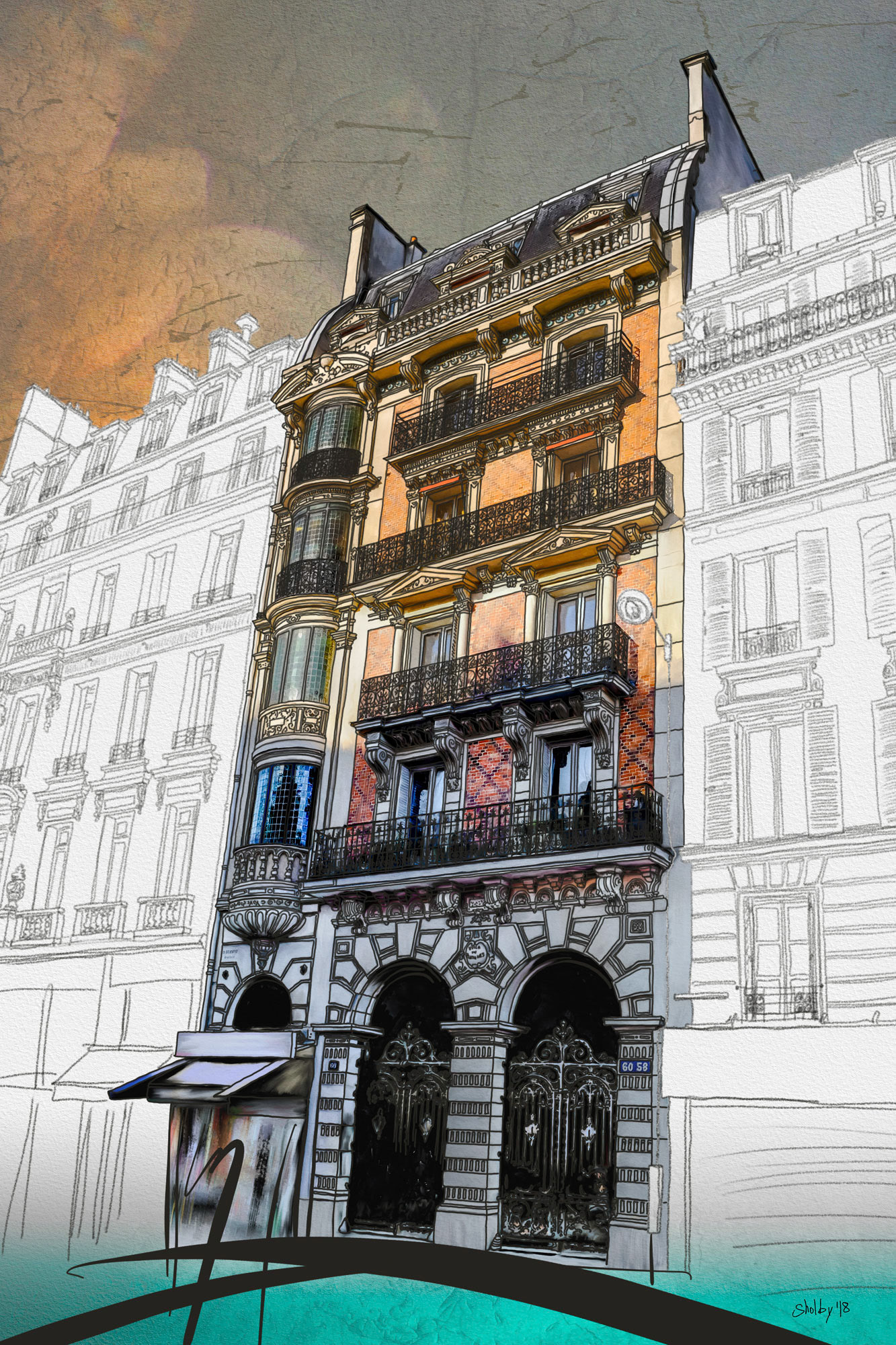 Boulevard de Clichy /2 (60x40)