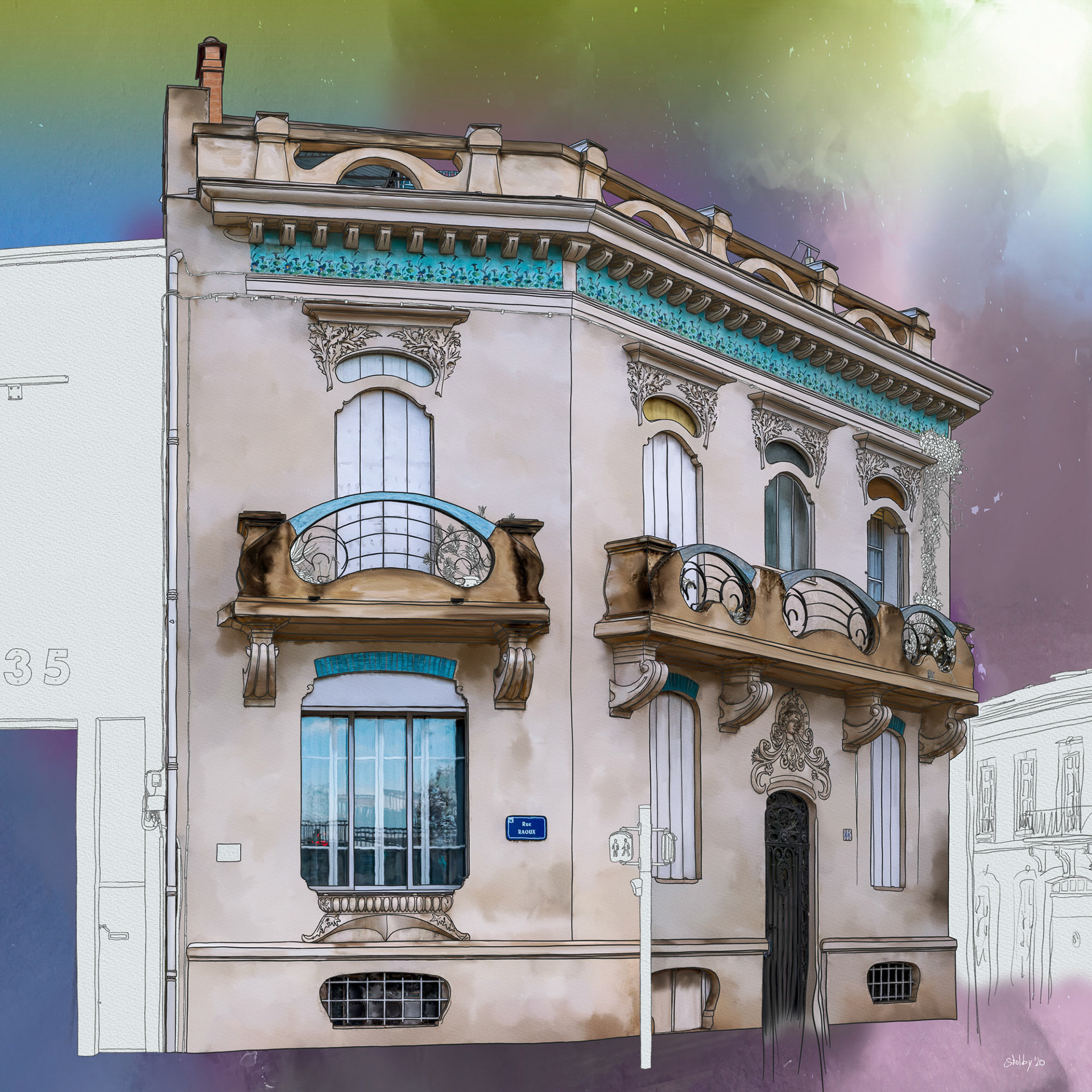 Rue Raoux (70x70)