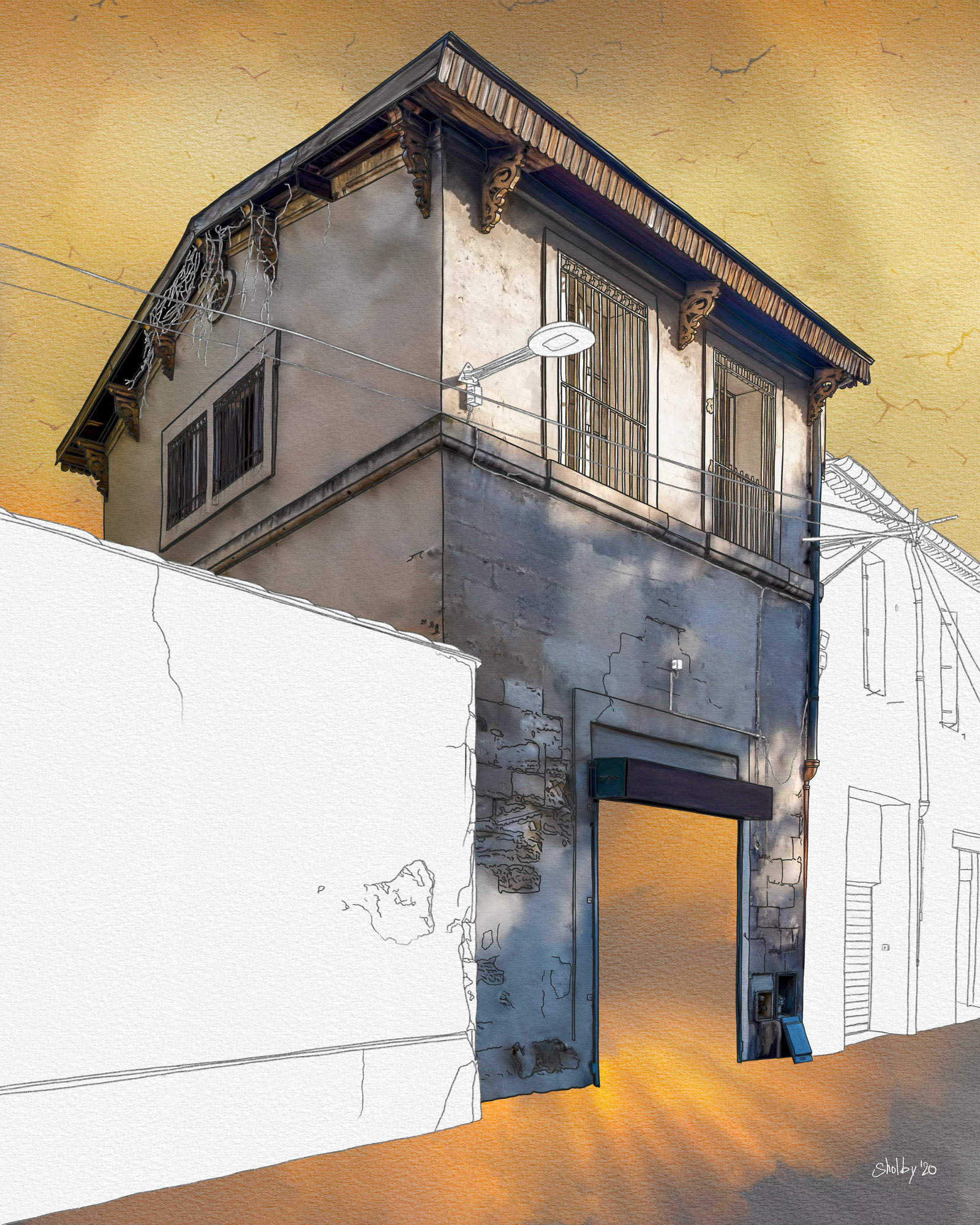 Rue Paul Brousse (50x40)