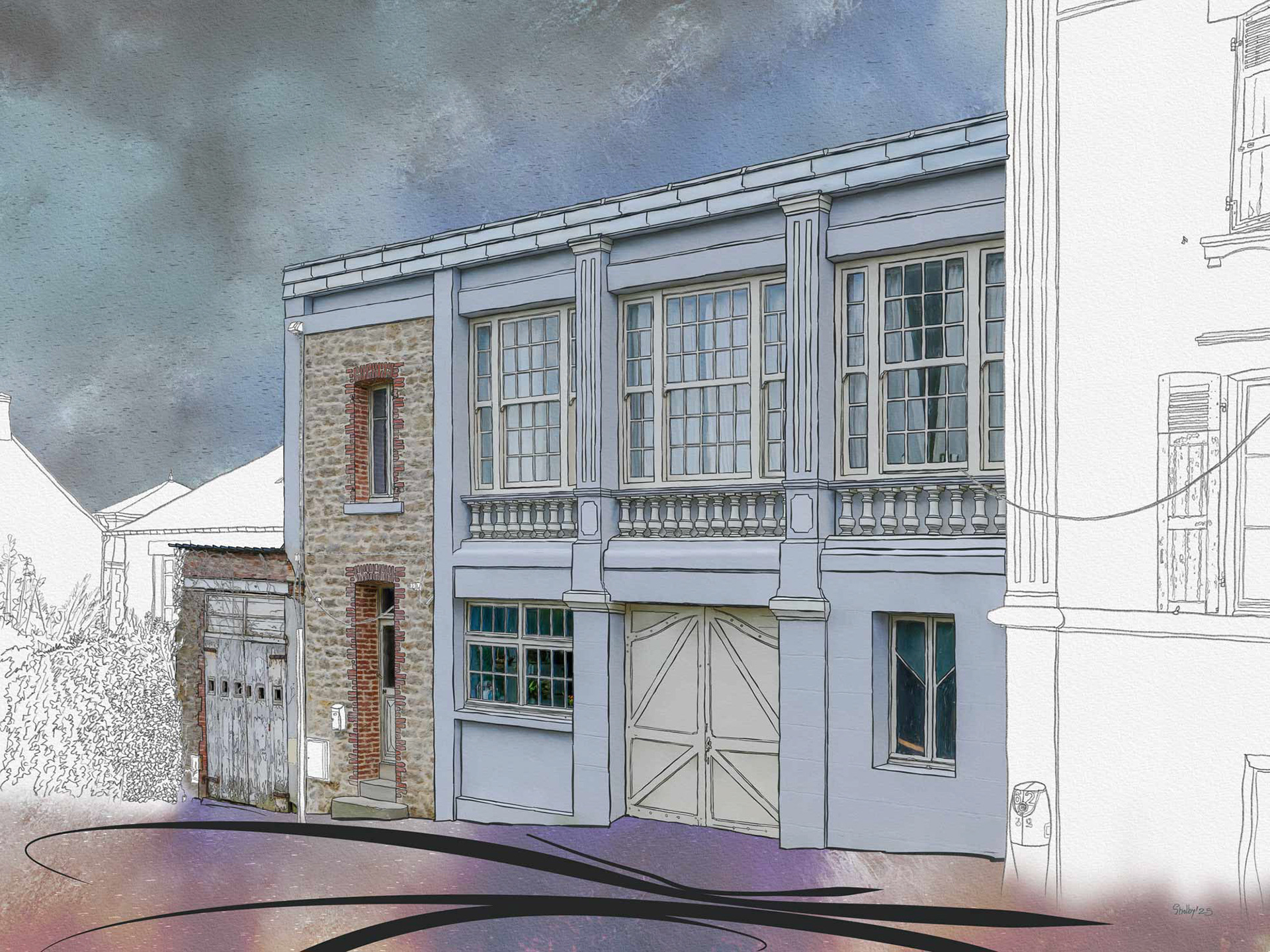 Saint-Lunaire - Boulevard du Tertre (60x80) 2