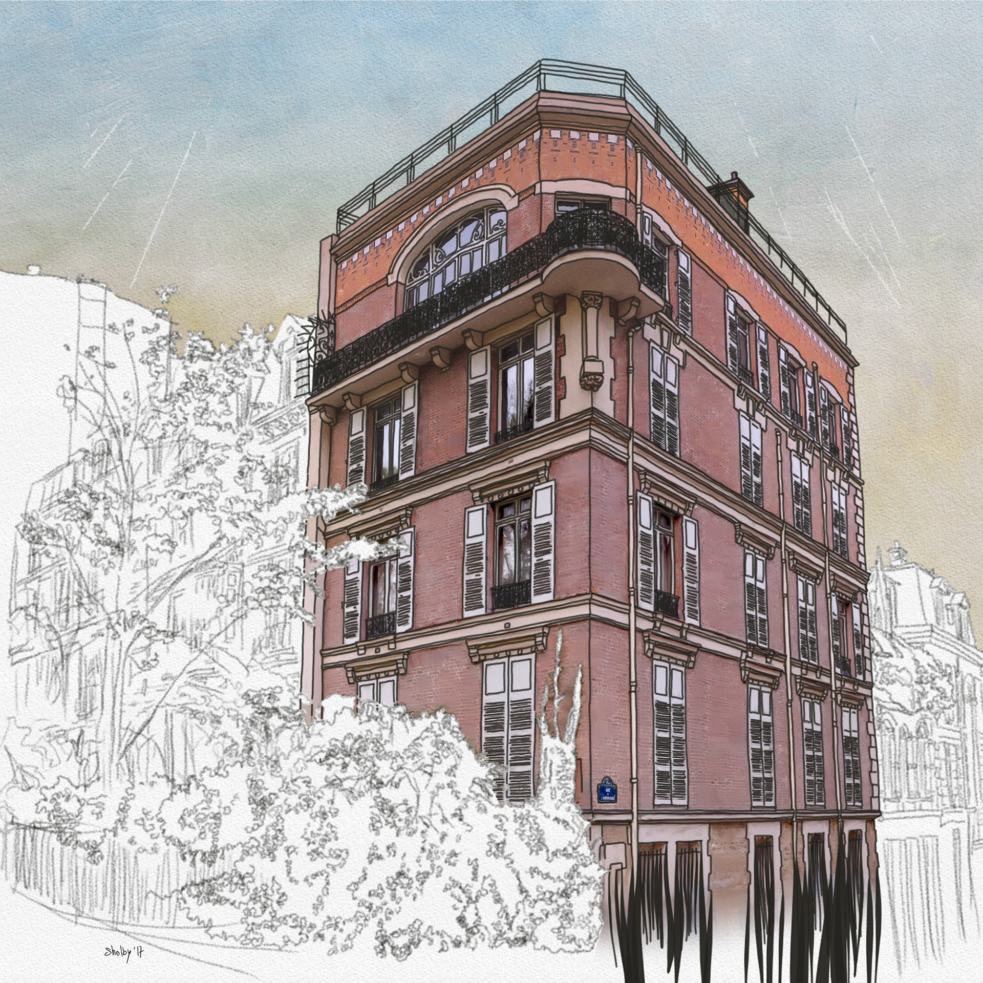 Allée Paul Deschanel (60x60)