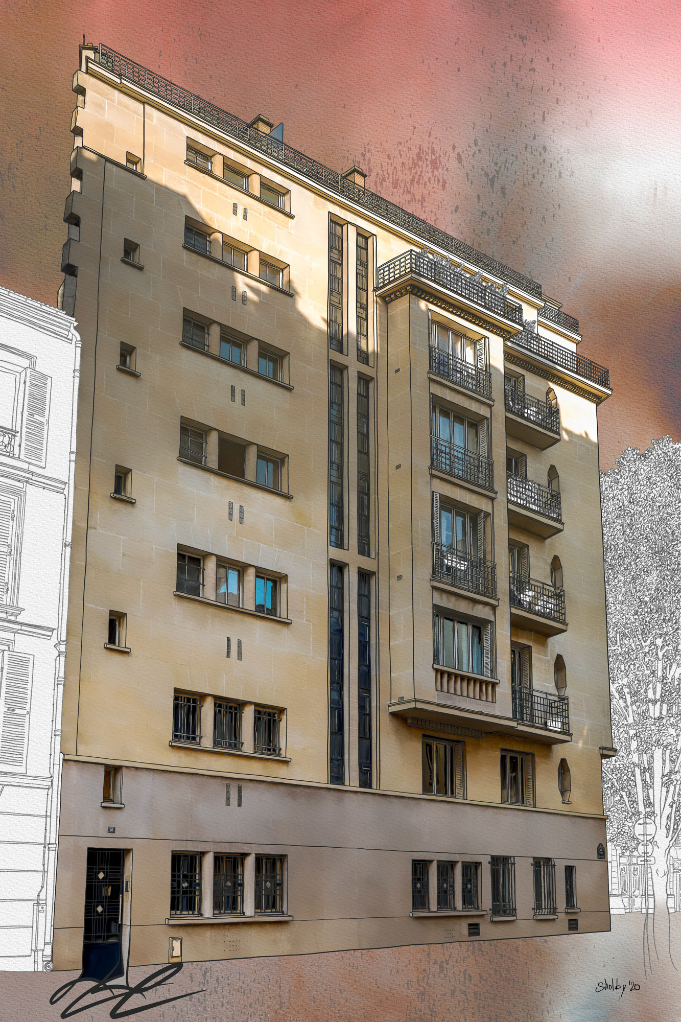 Rue d'Assas (60x40)