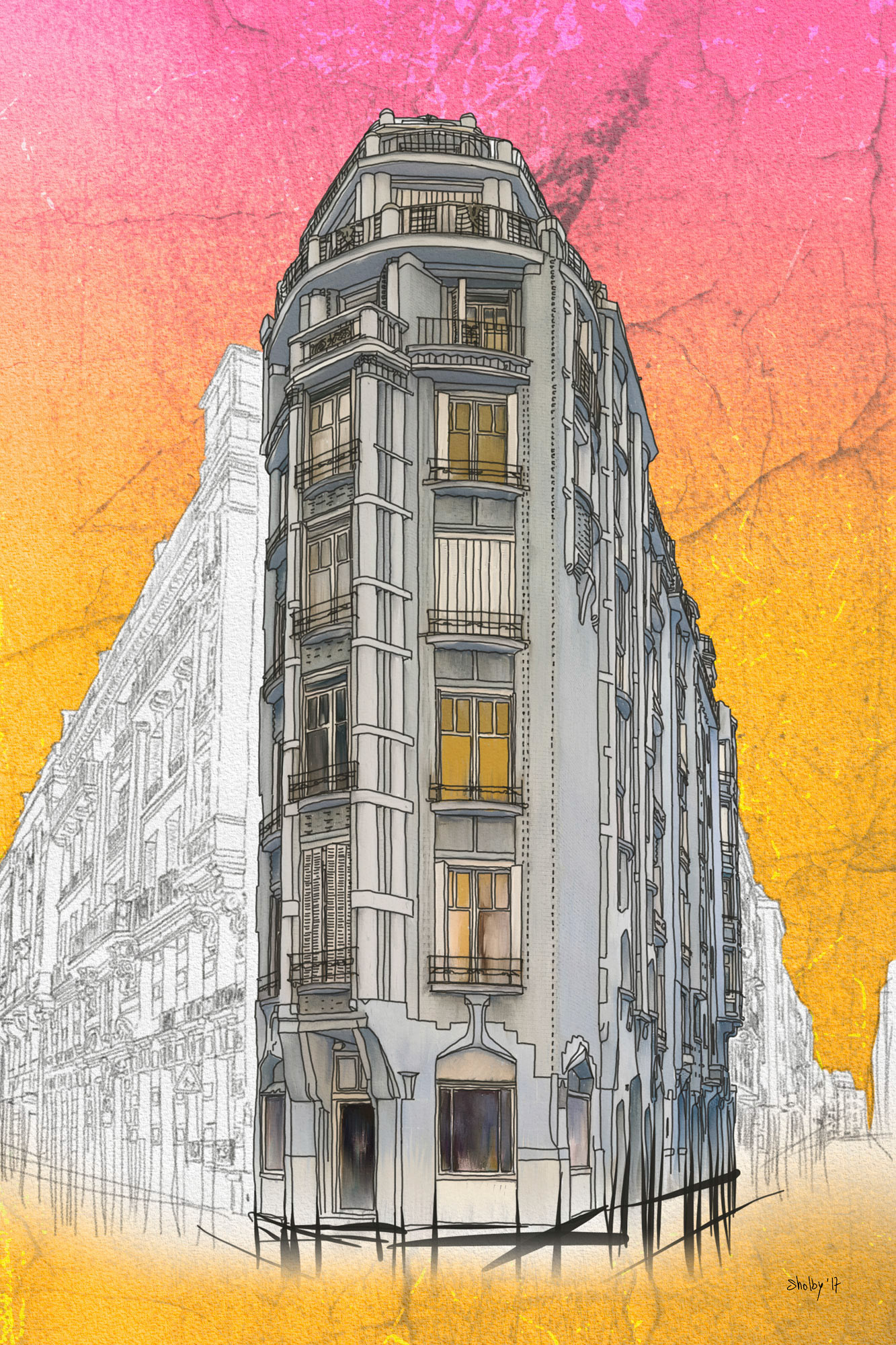 Rue Decamps /1 (60x40)