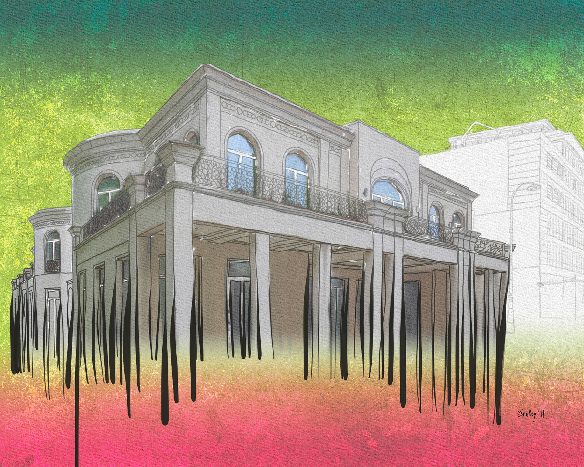 Rue Alfred Dehodencq /1 (40x50)