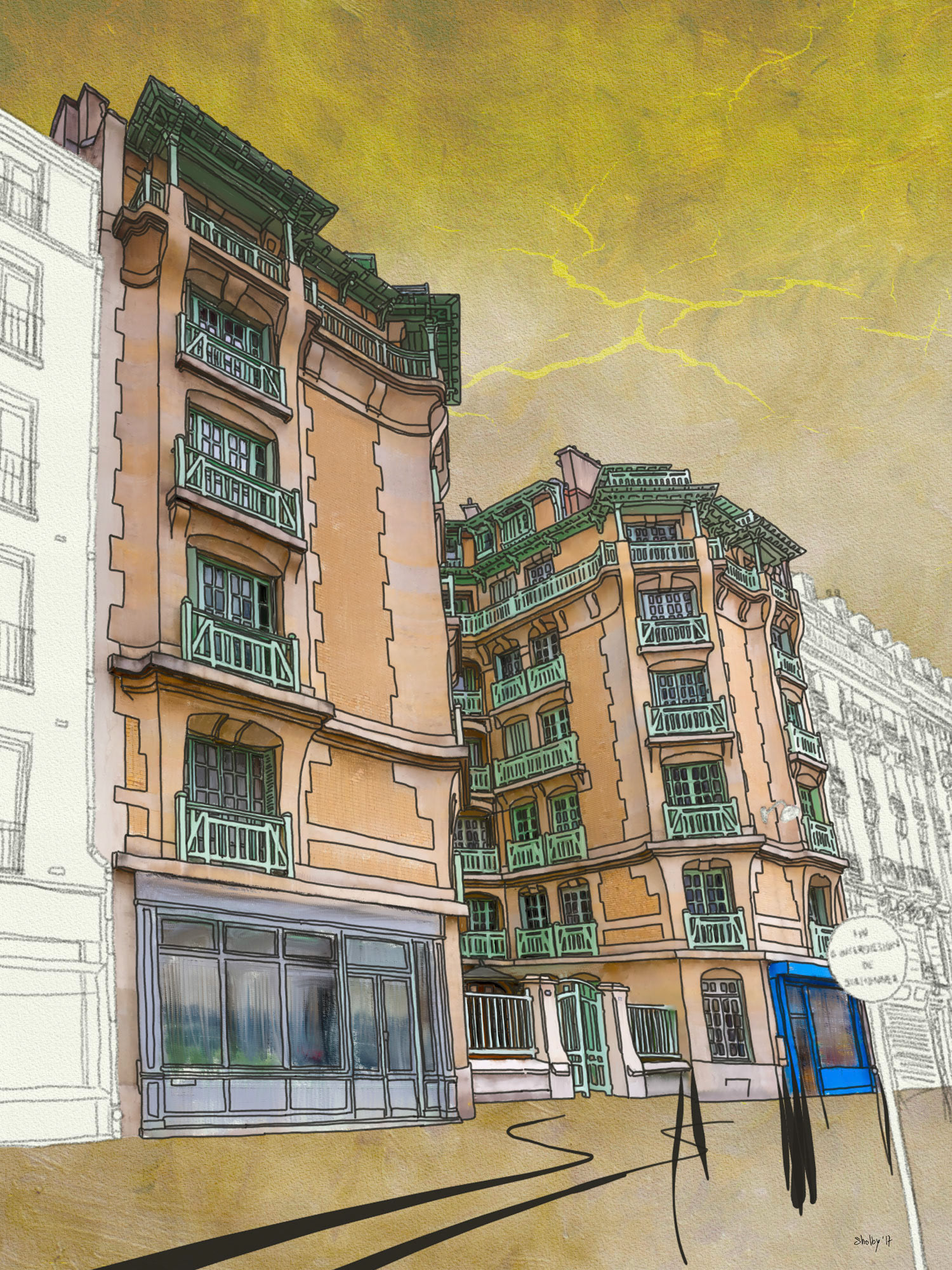 Rue Blomet /1 (80x60)