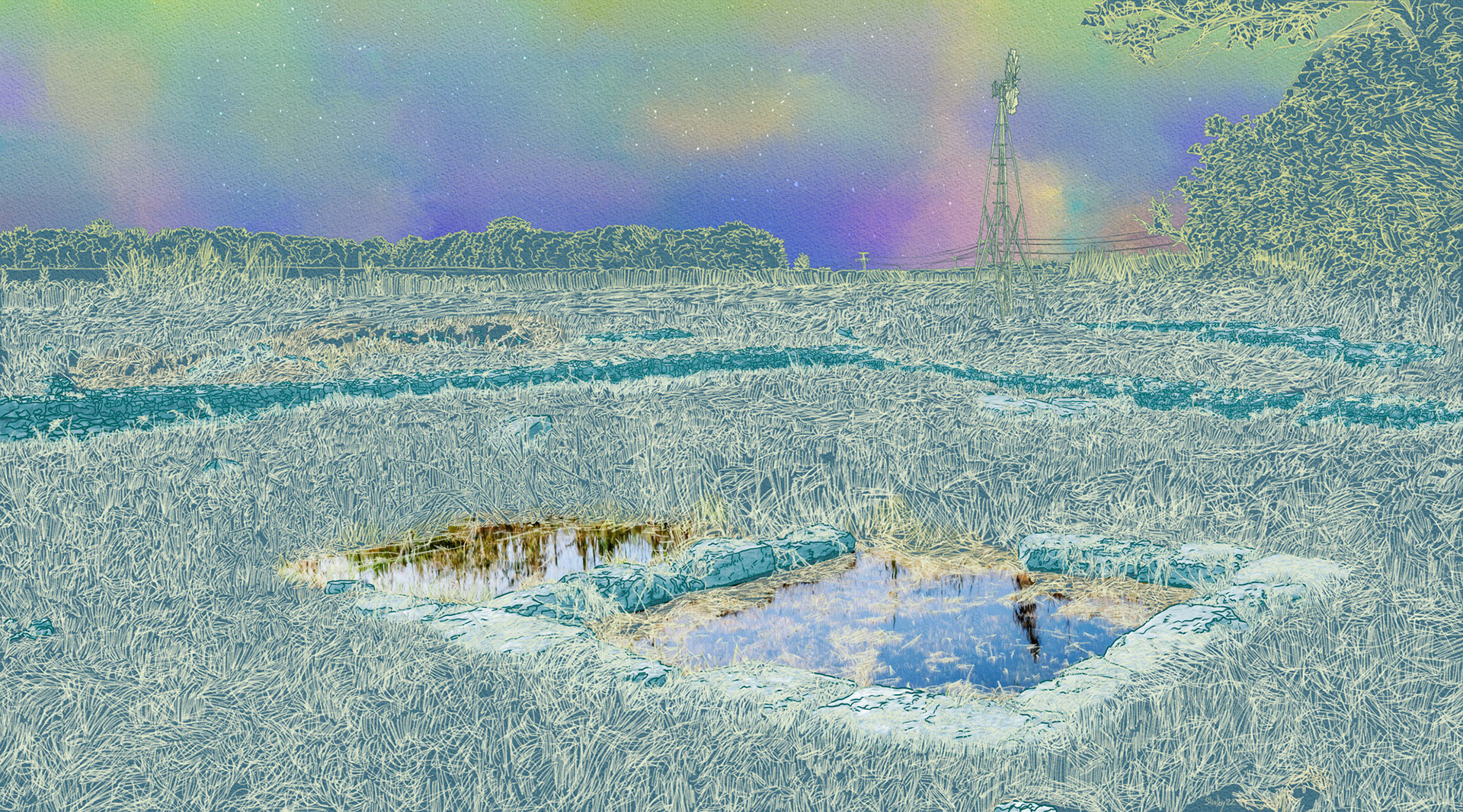 Châteaubleau - Sanctuaire de source (50x90)