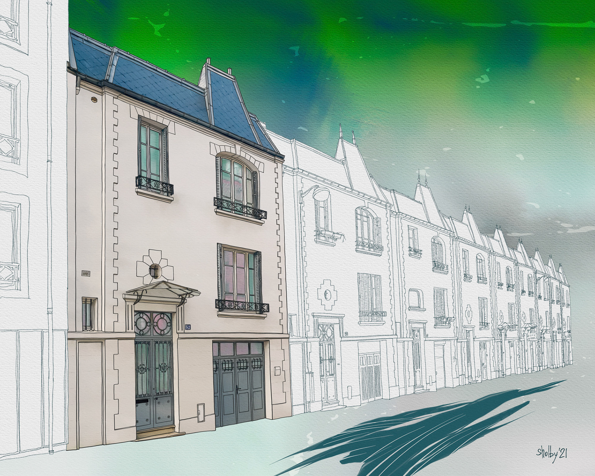 Rue Santos/Dumont /3 (40x50)