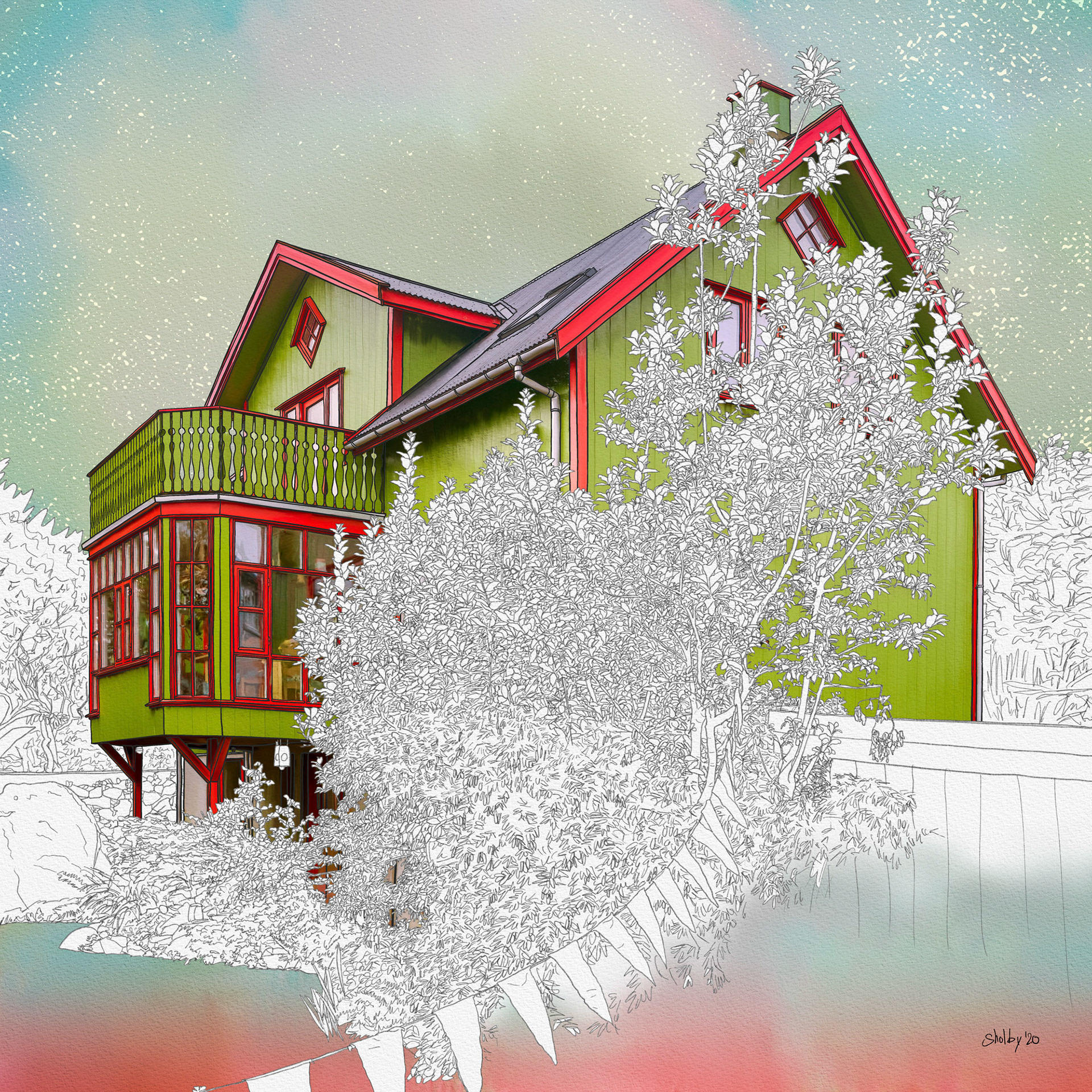 Tórshavn 18 (50x50)