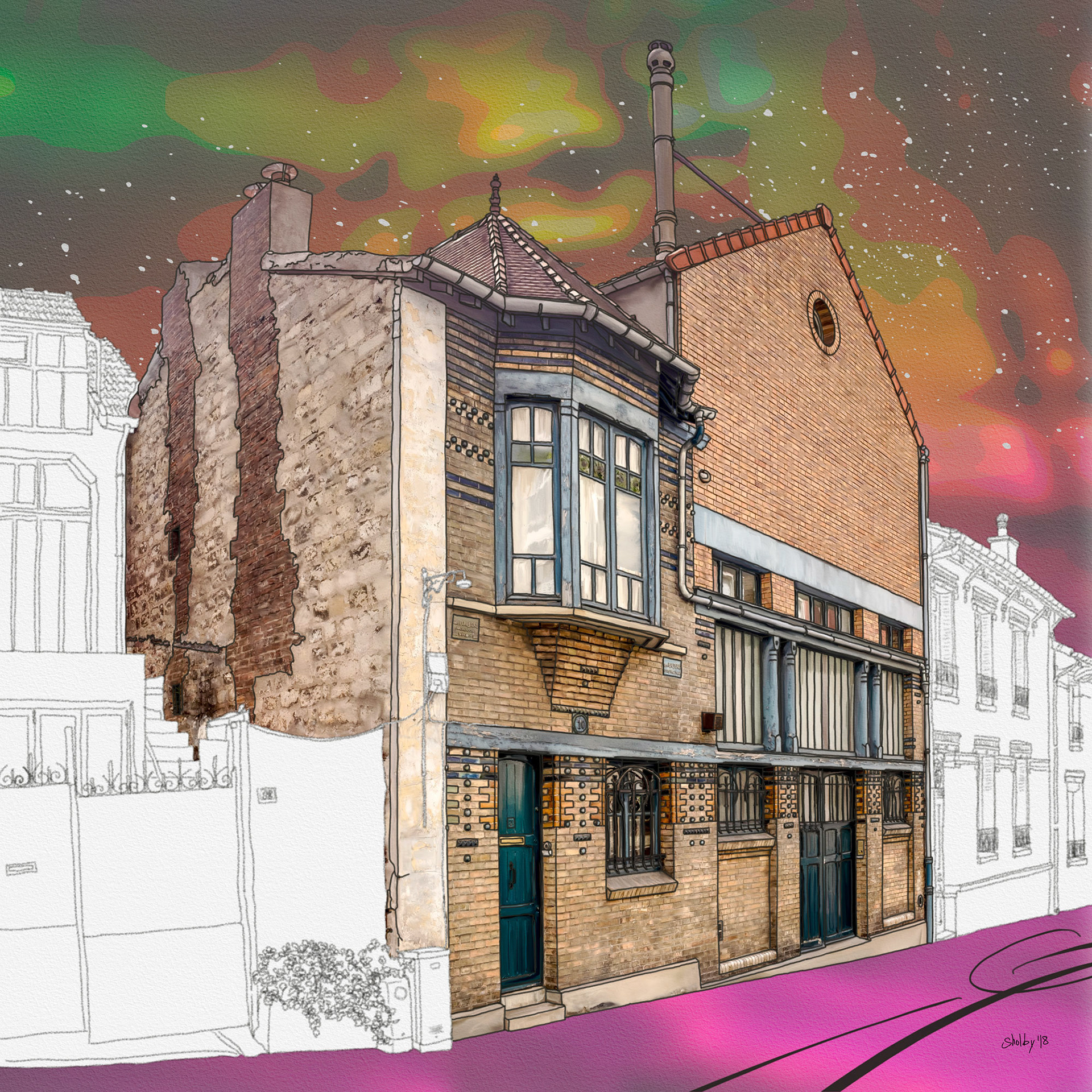 Rue Pierre Mille (60x60)