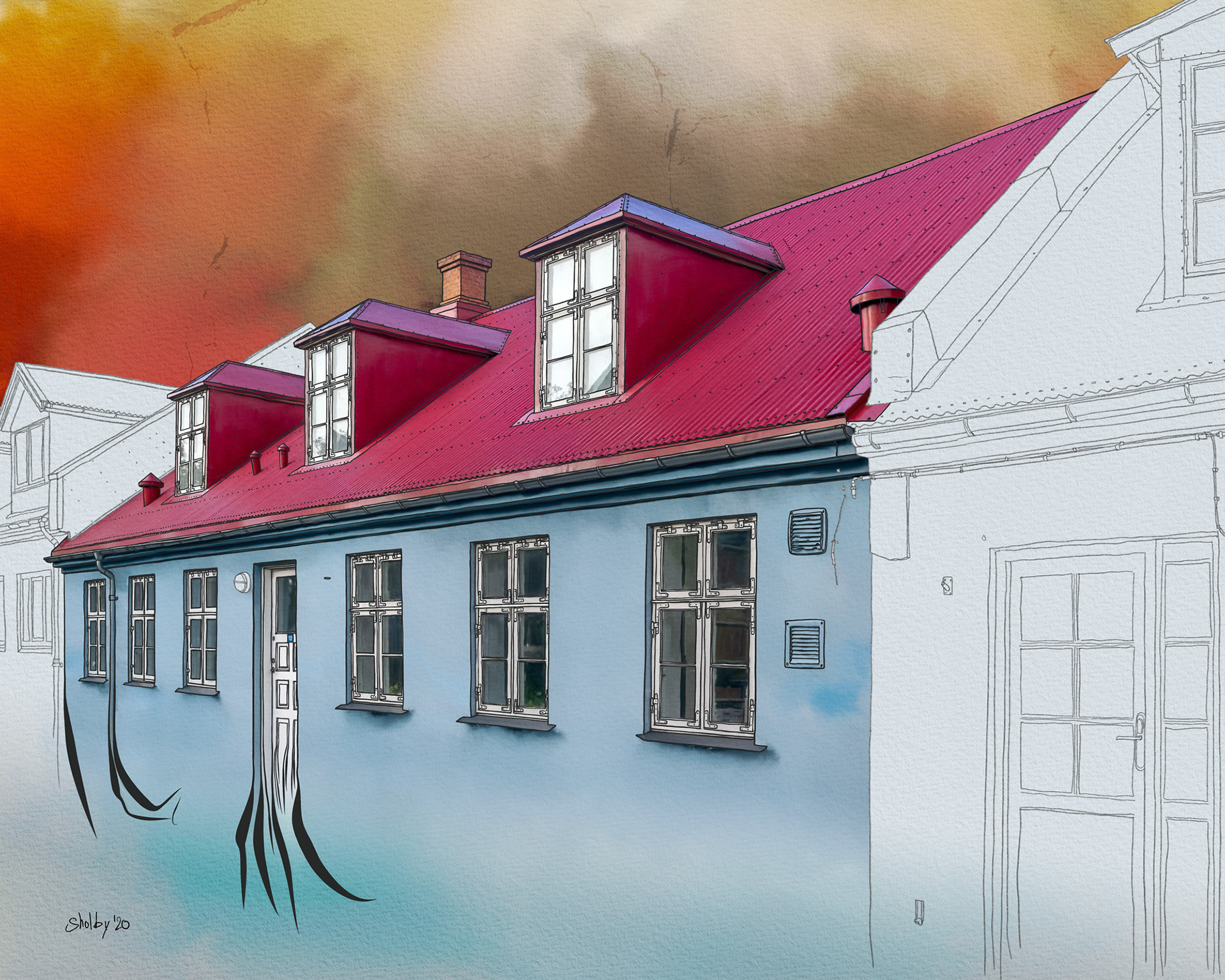 Tórshavn 19 (40x50)