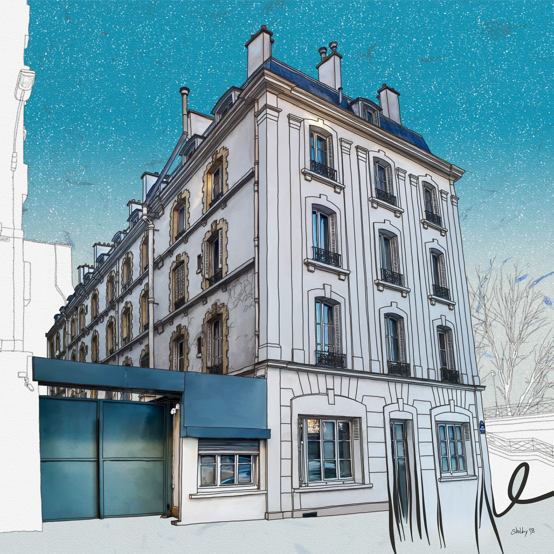Rue Nocard (60x60)