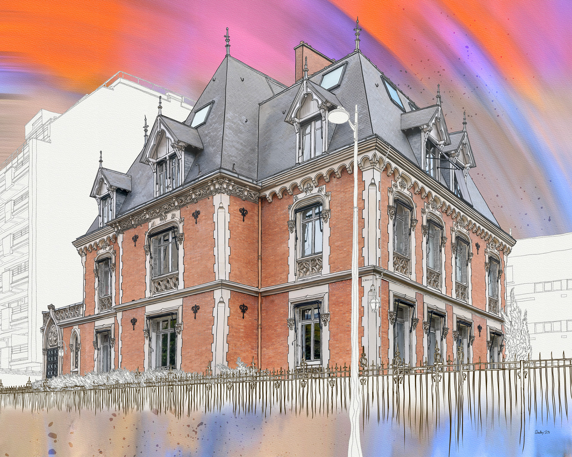 Rue Cortambert (80x100)