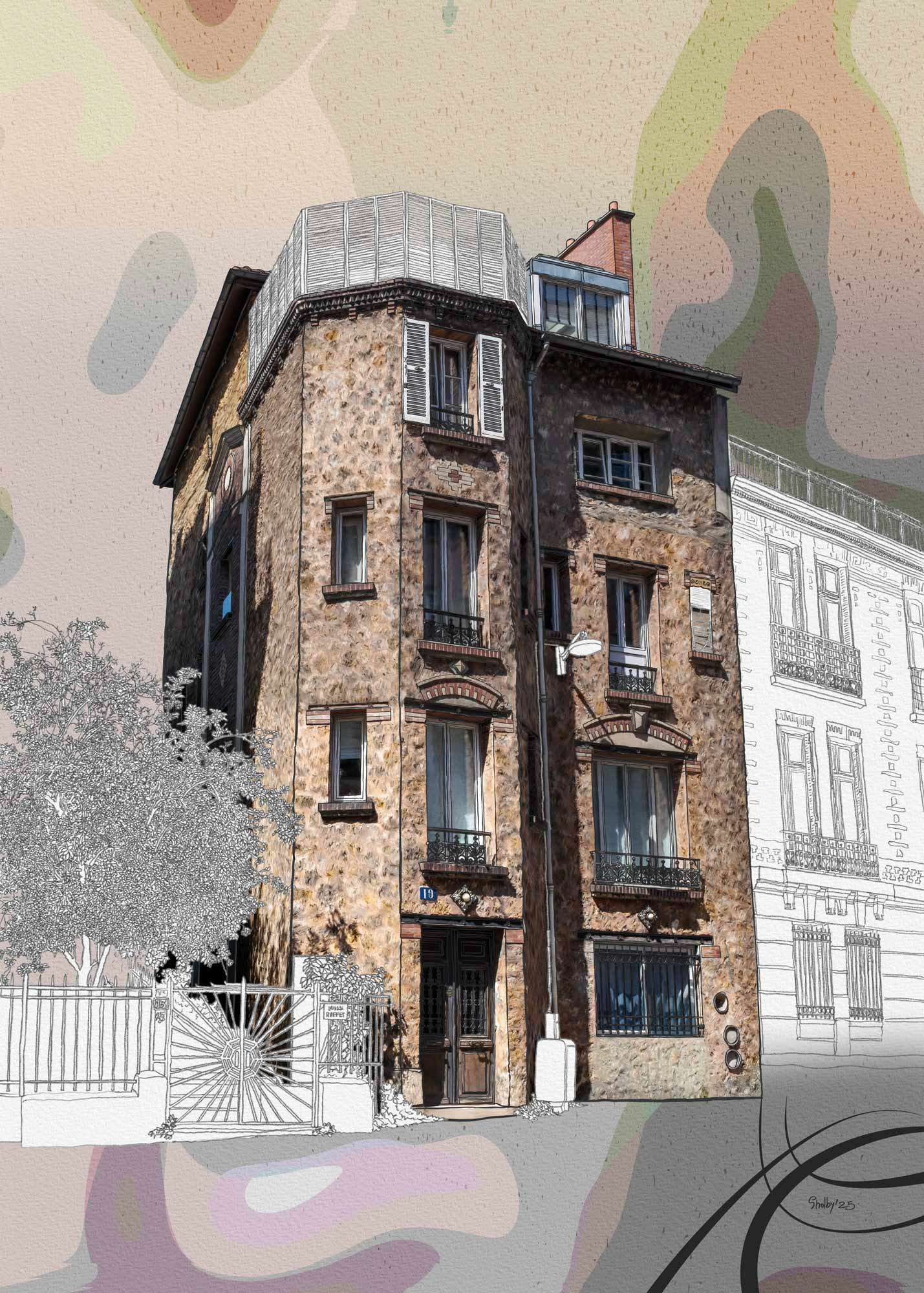 Rue Raffet 2 (70x50)