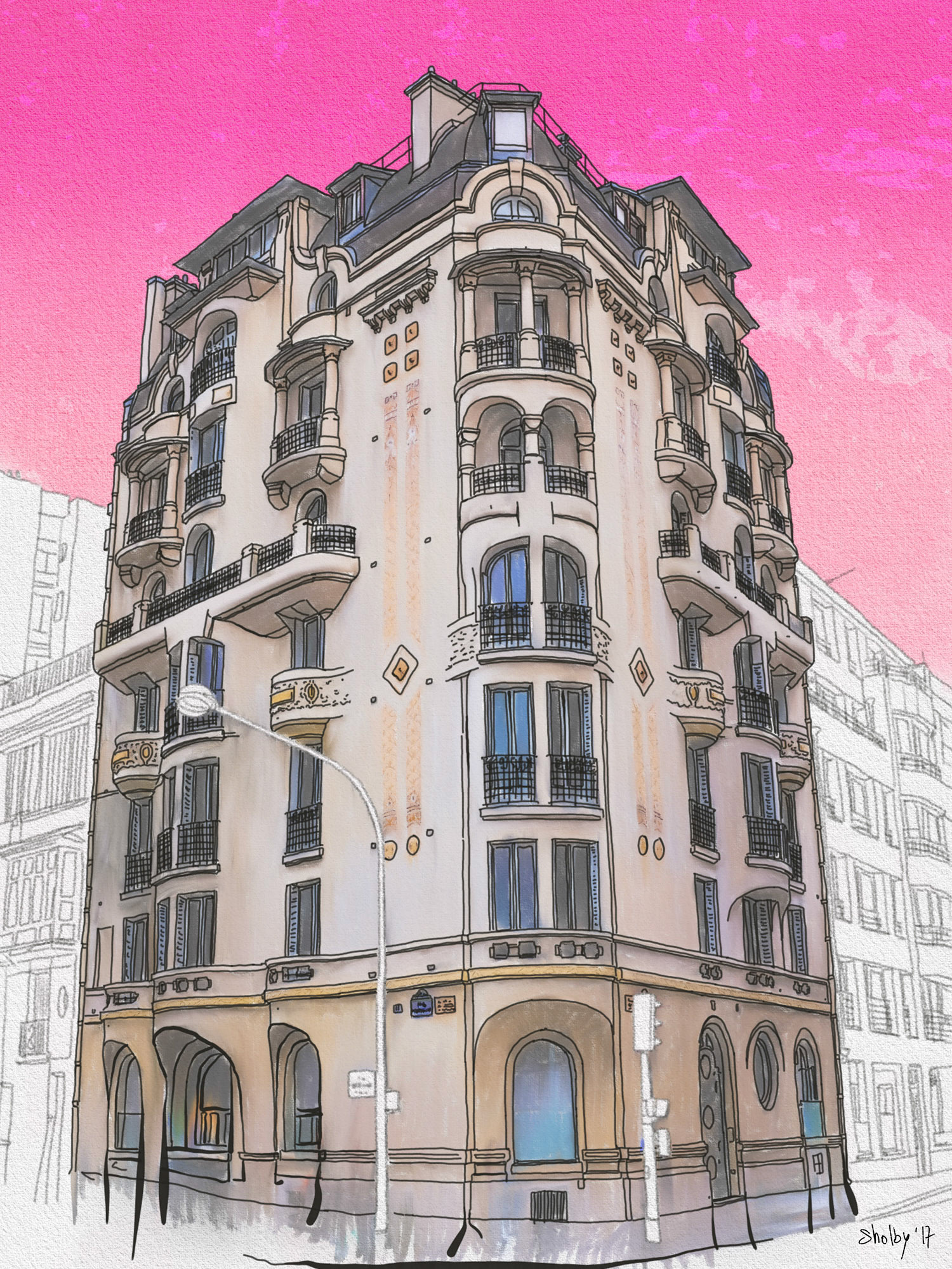 Rue Froidevaux /1 (40x30)