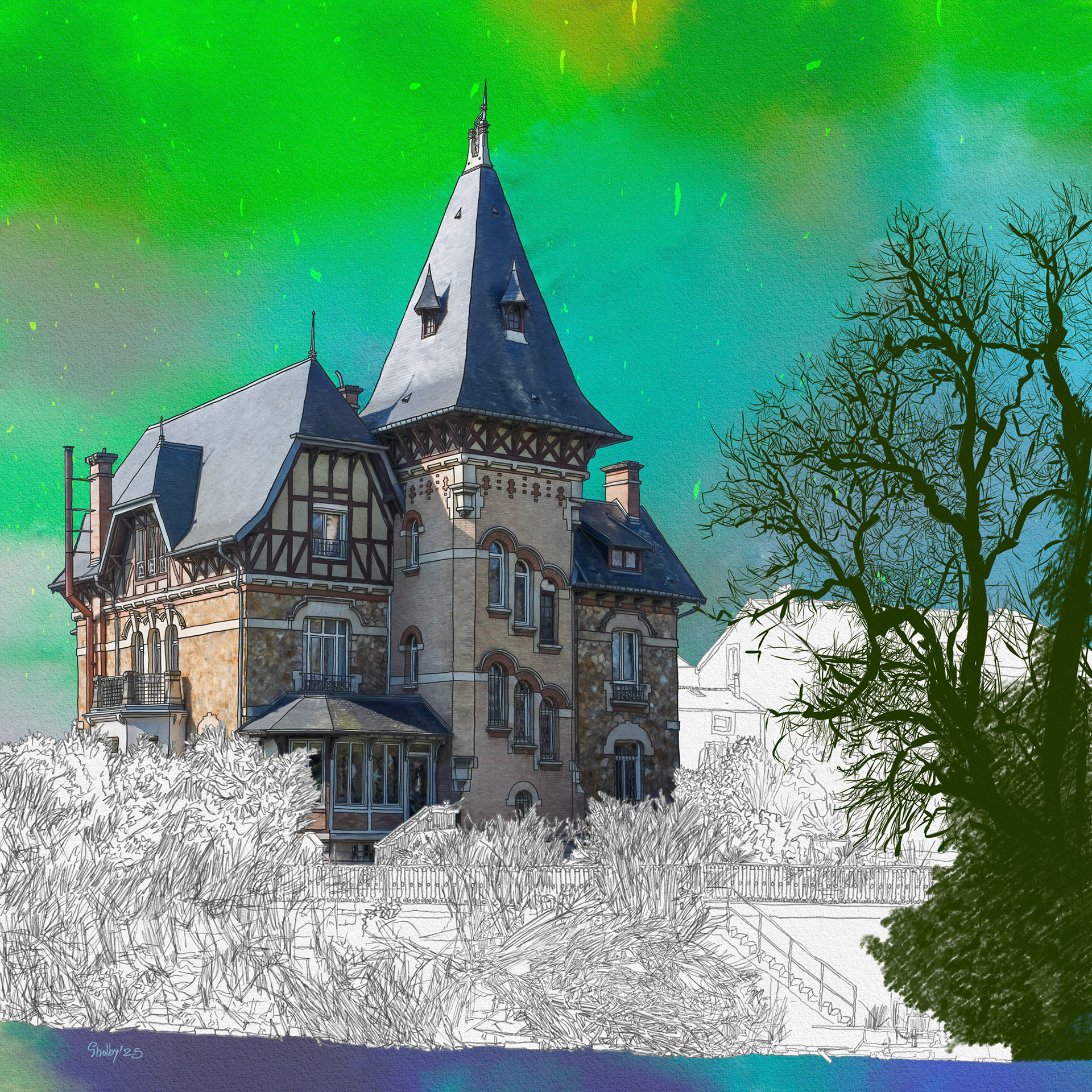 Verdun - Quai de Halage 1 (50x50)