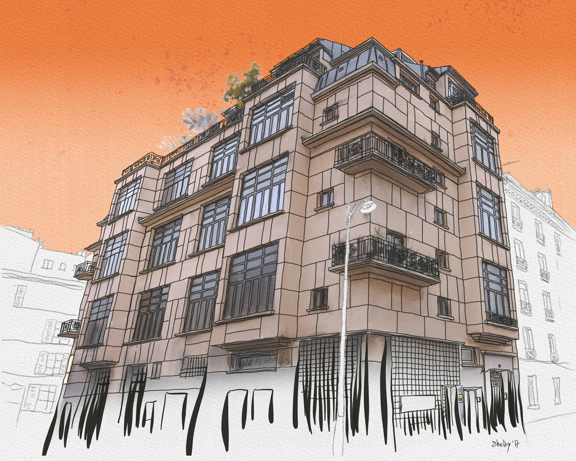 Passage d'Enffer (40x50)