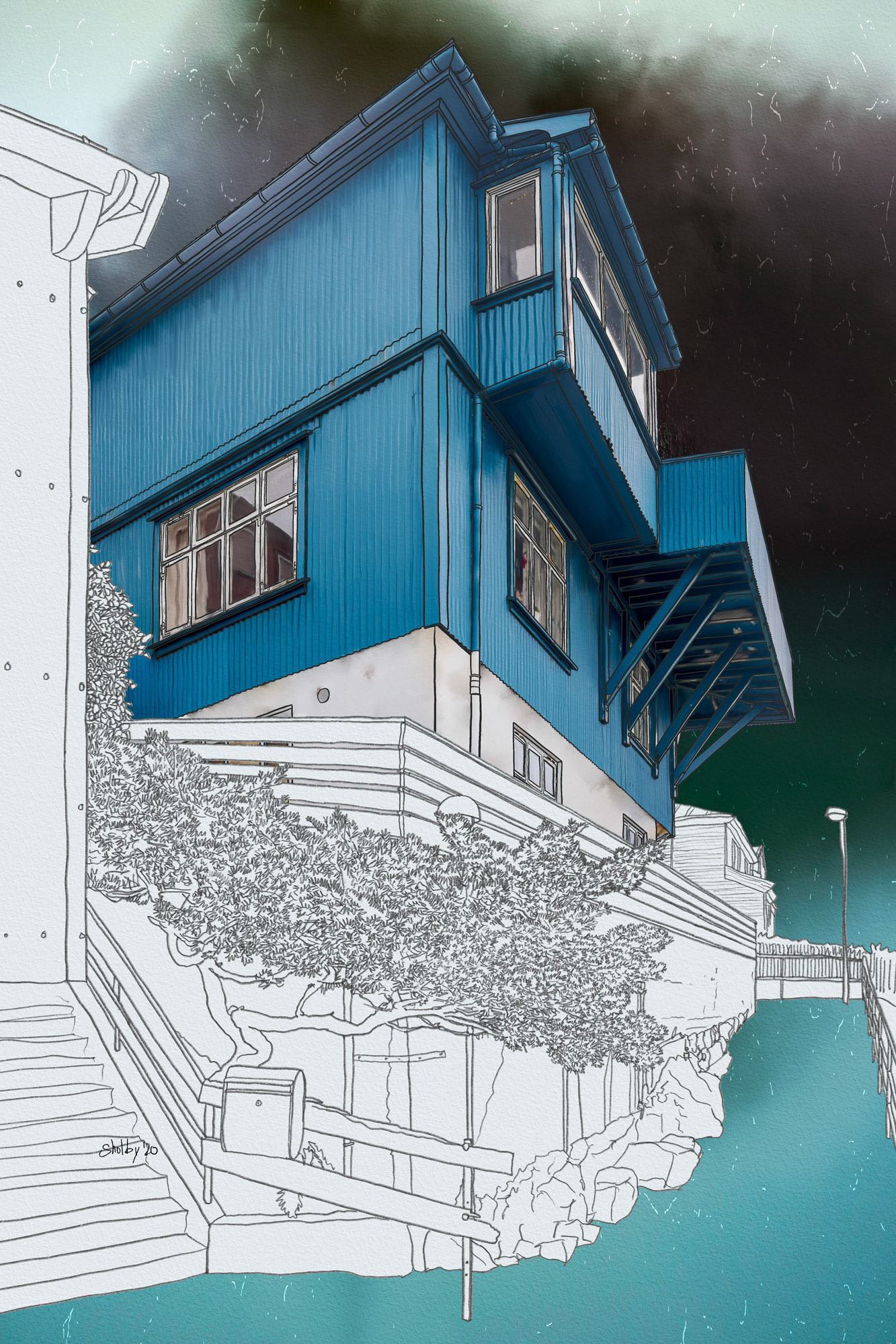 Tórshavn 16 (60x40)