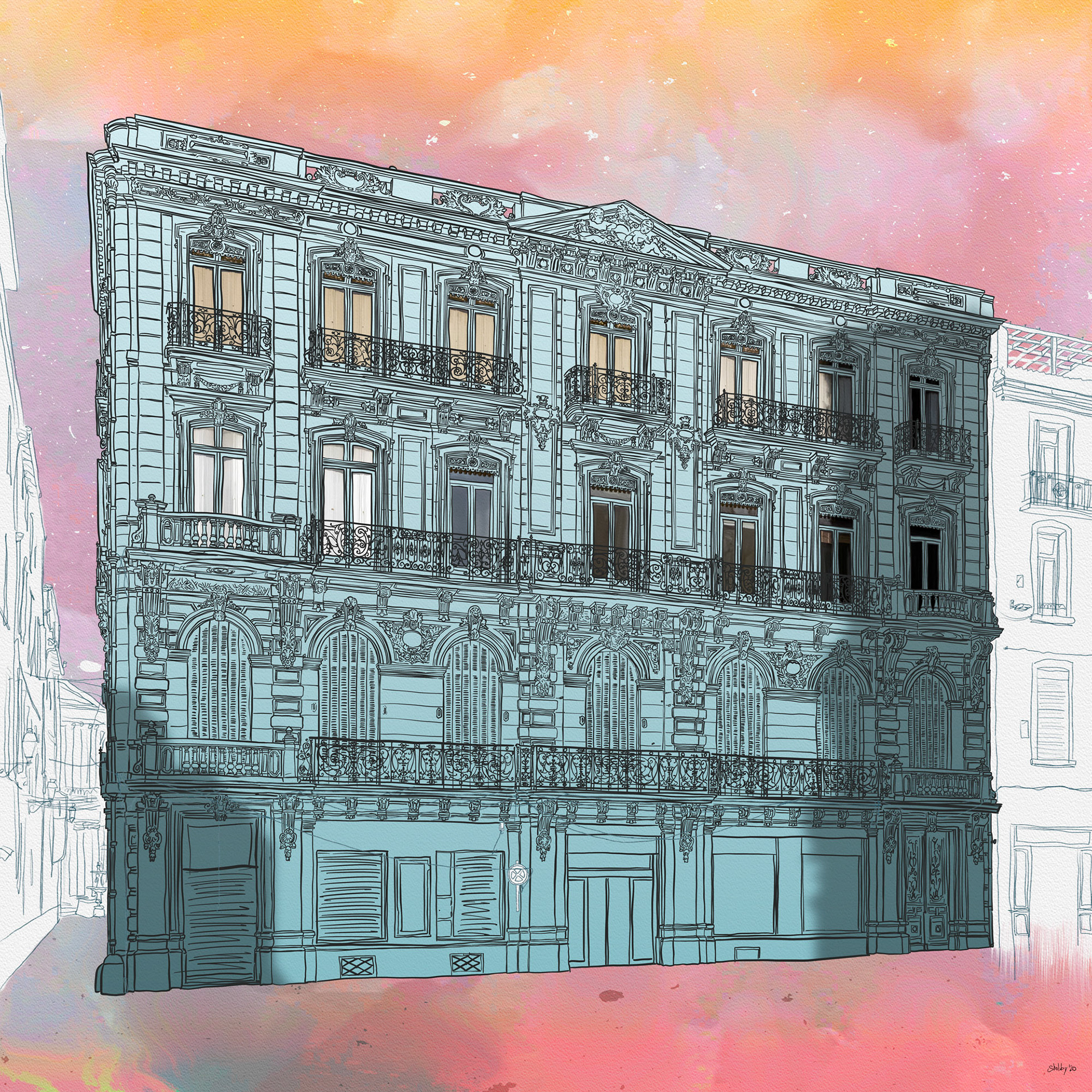 Place Molière (100x100)