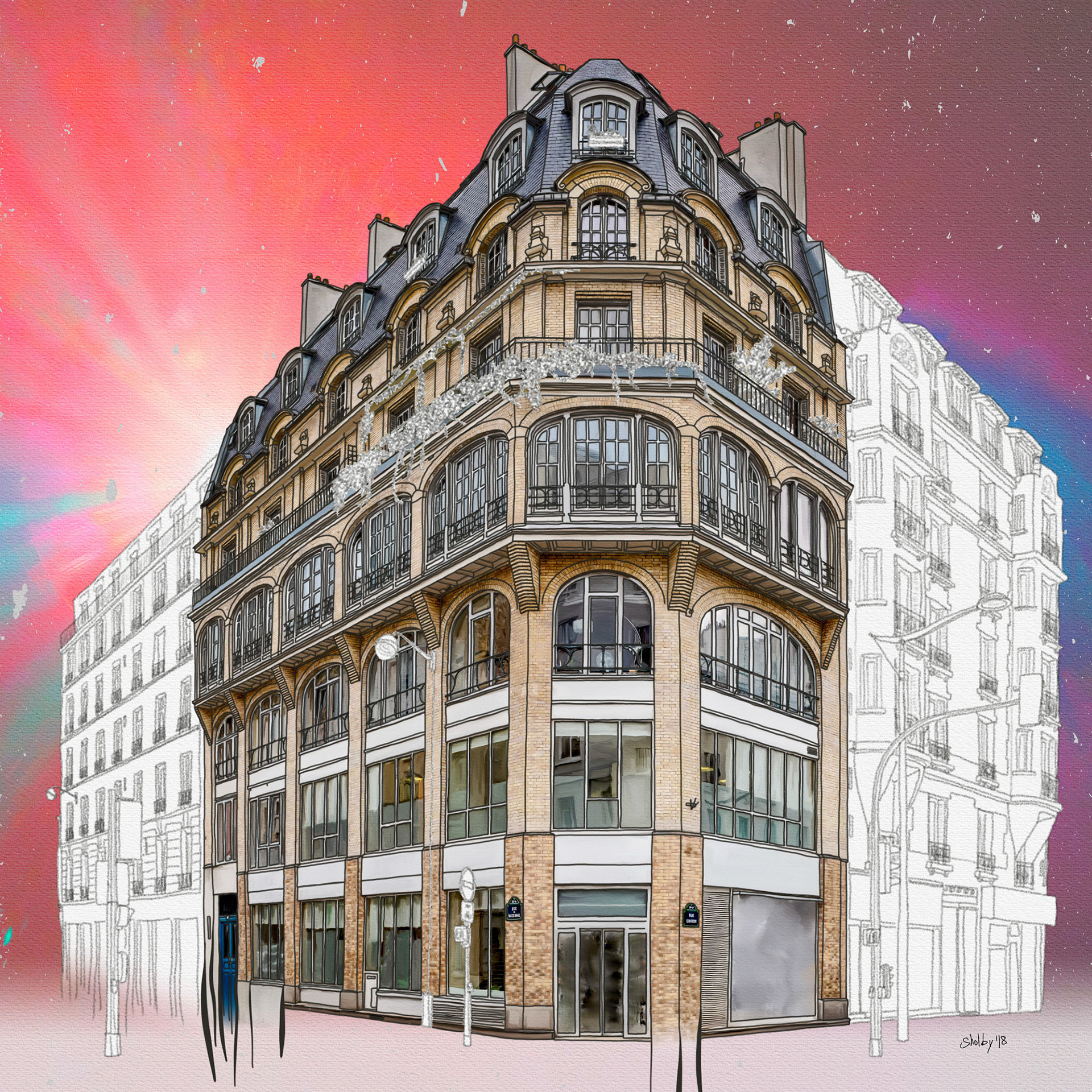 Rue de Buzenval /2 (60x60)