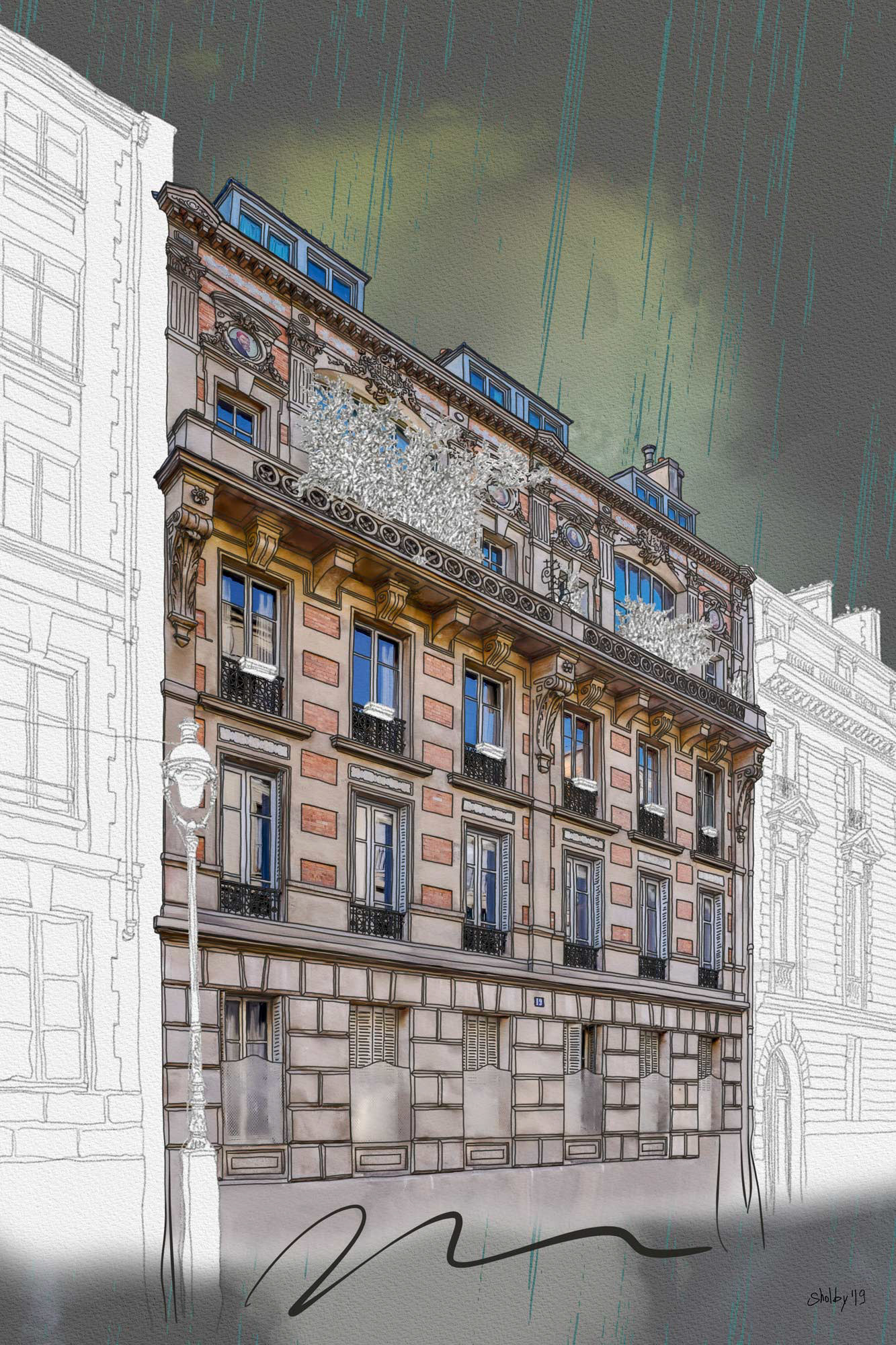 Rue Murillo /1 (60x40)