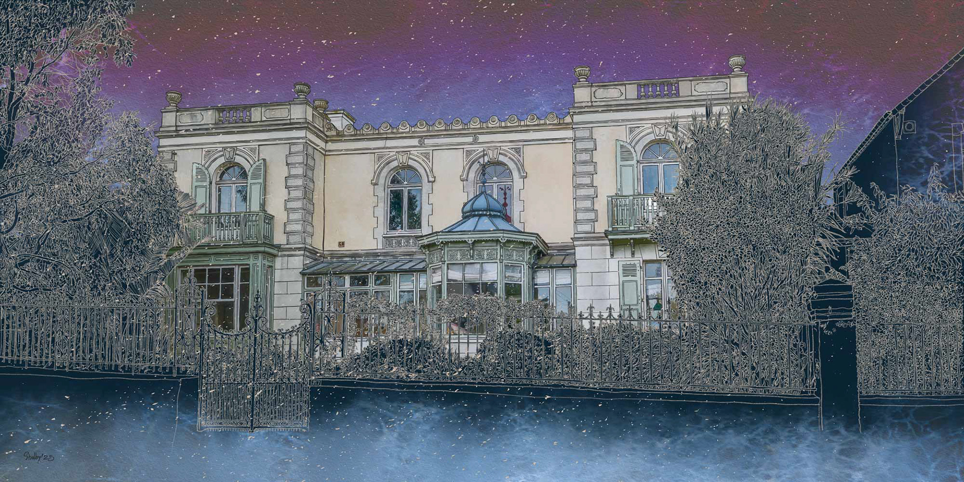 Saint-Lunaire - Rue Jacques Cartier (40x80)