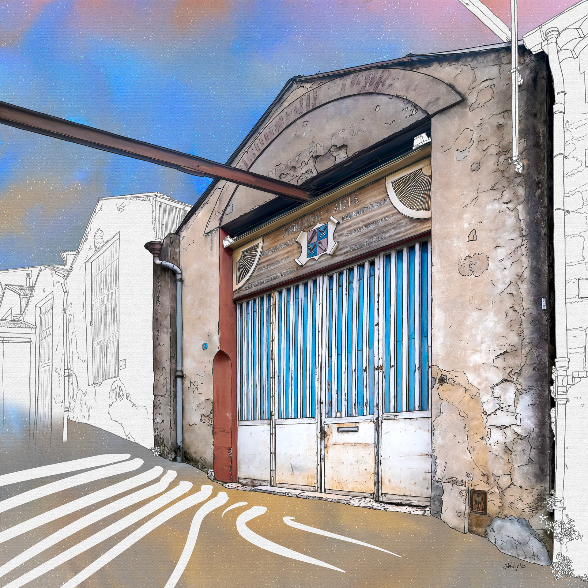 Avenue Font Laugière (70x70)