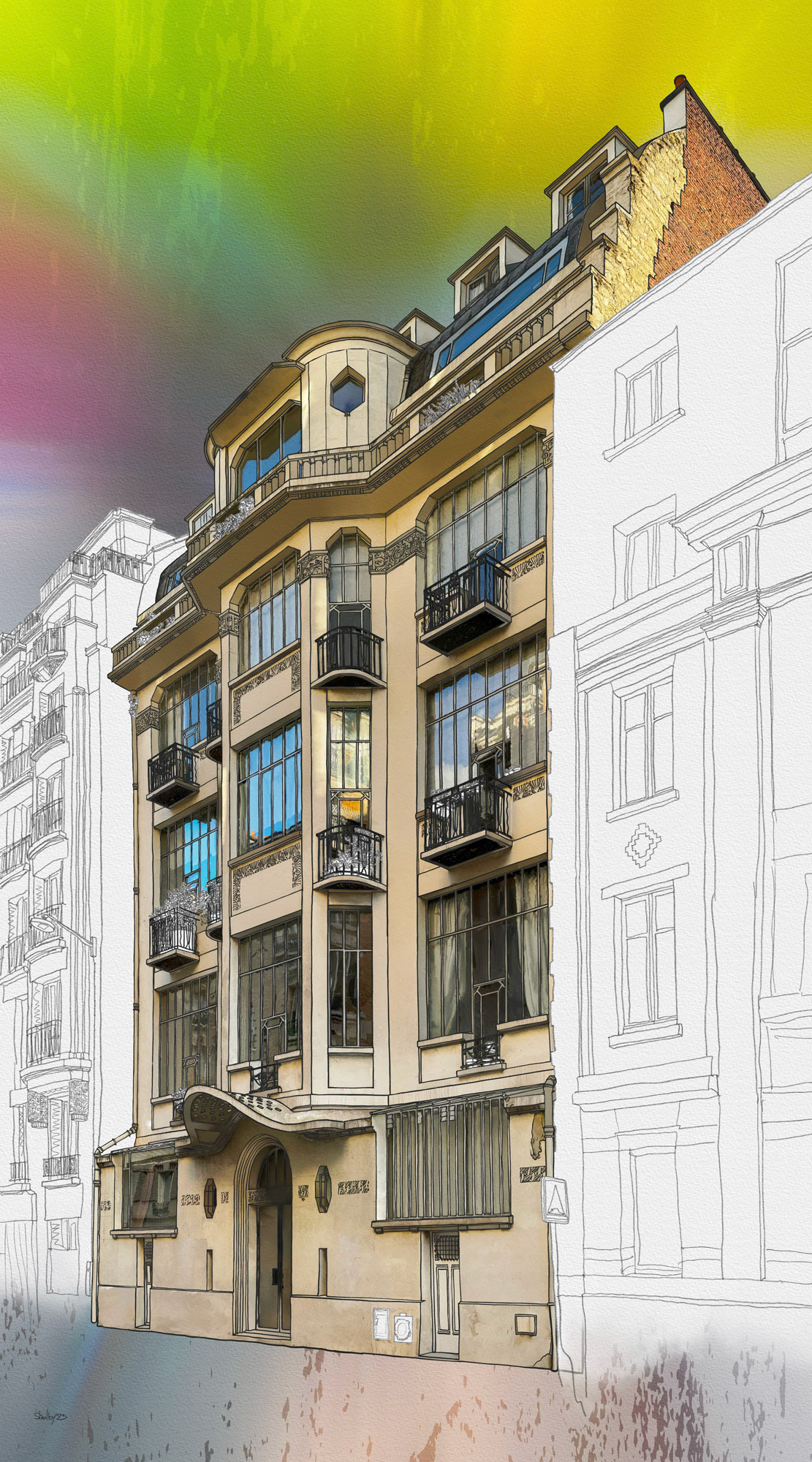 Rue Antoine Chantin (90x50)