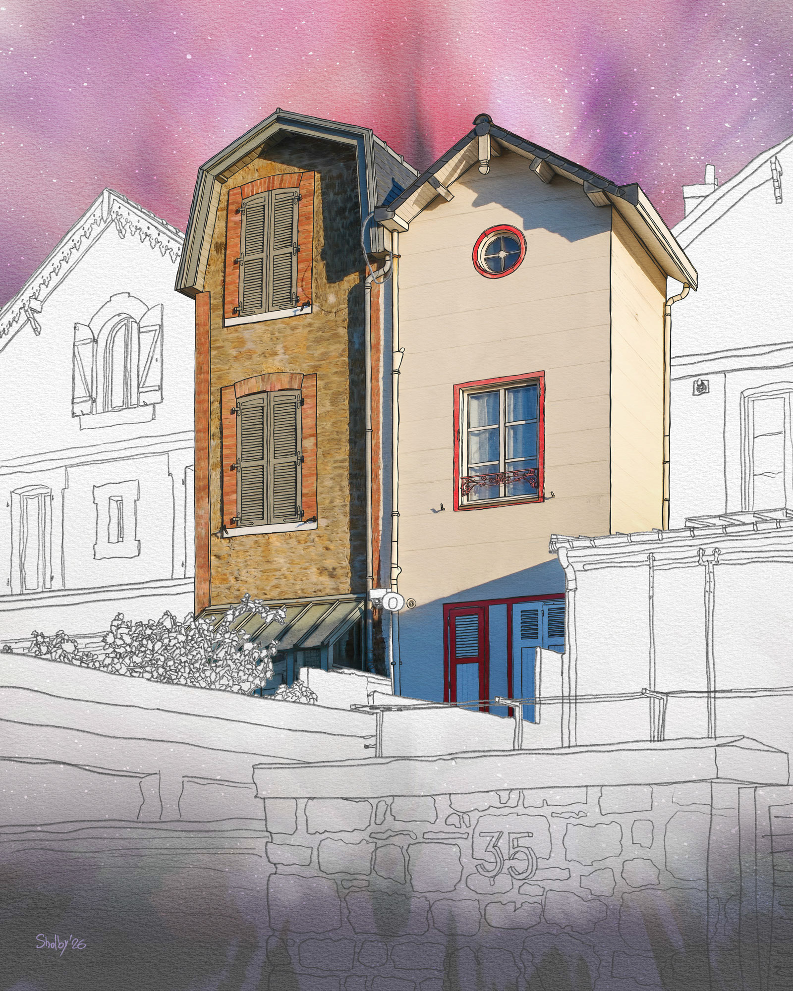 Saint-Malo - Chaussée du Sillon 3 (50x40)