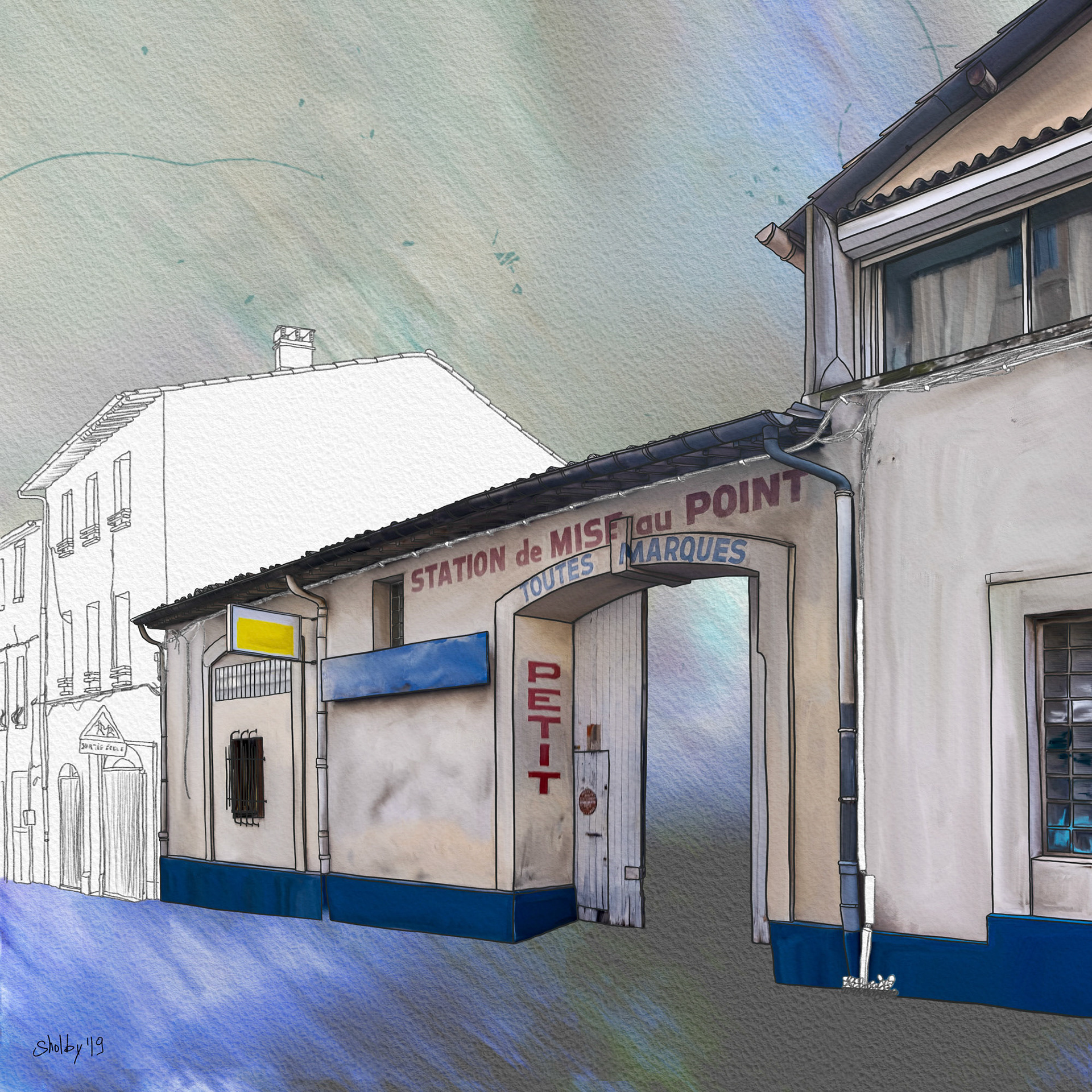 Rue Enclos Fermaud (40x40)