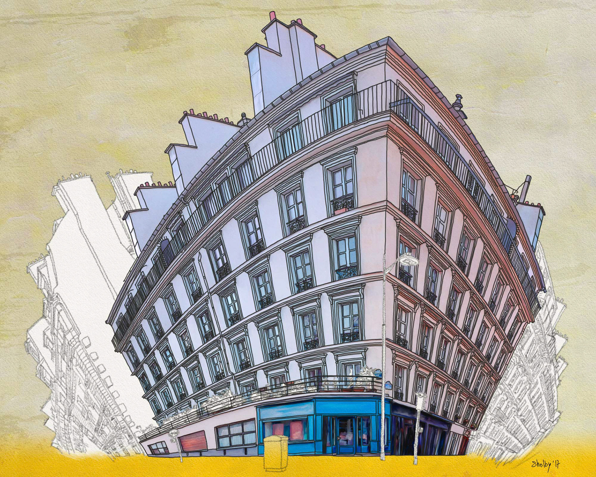 Rue Guynemer /1 (40x50)