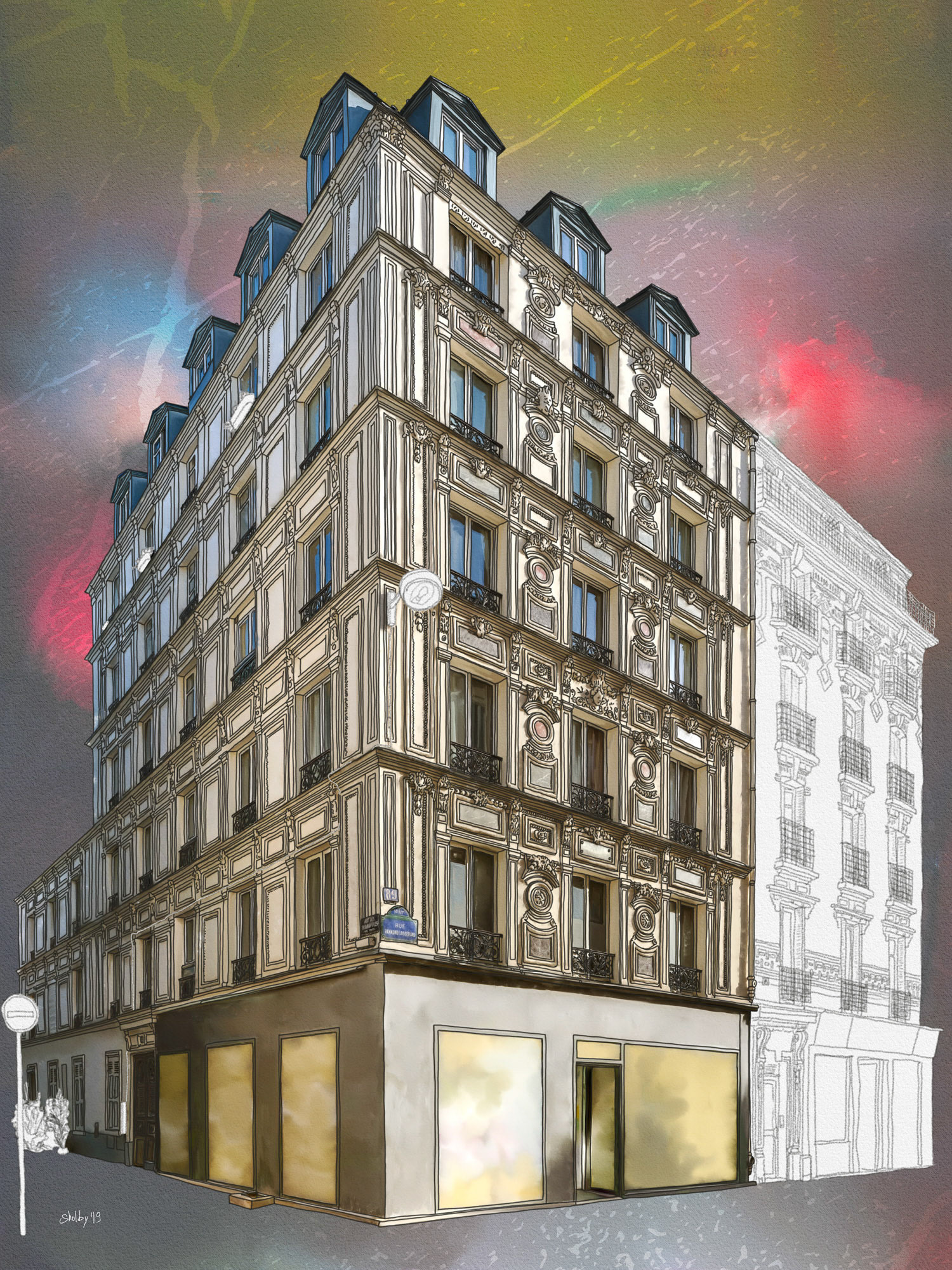 Rue des Thermopyles (80x60)