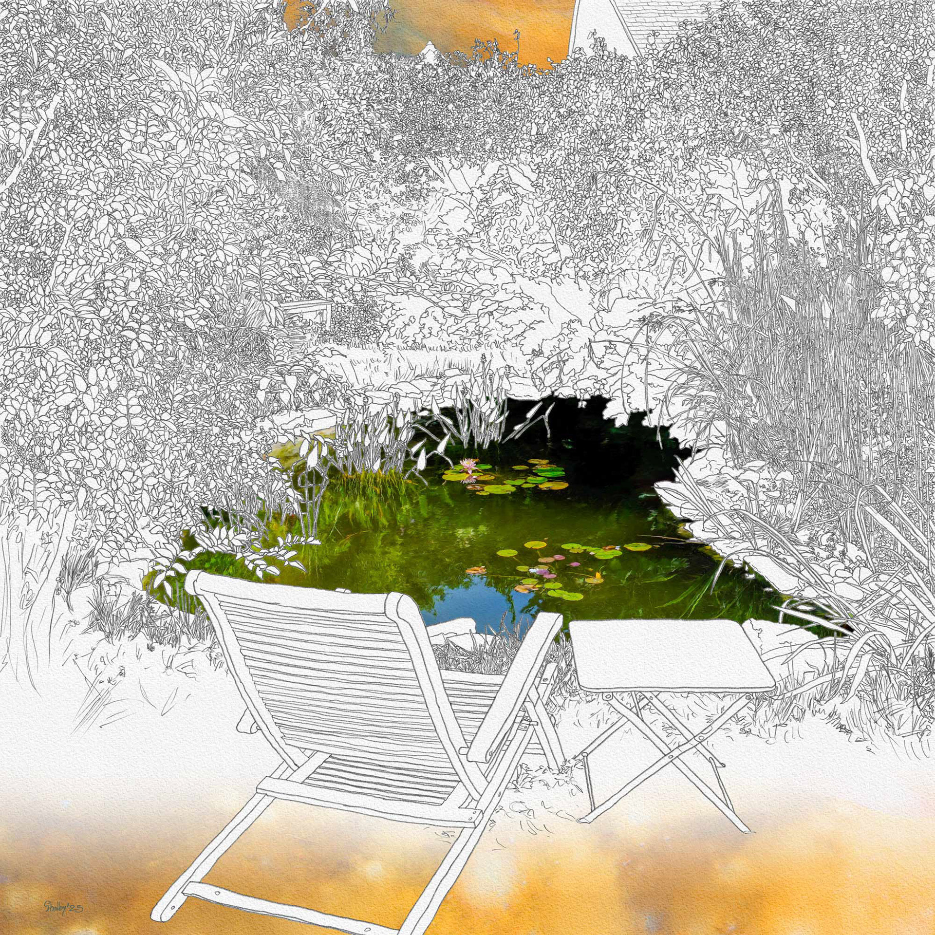 Roscoff - rue Michel Kerbiriou (60x60)