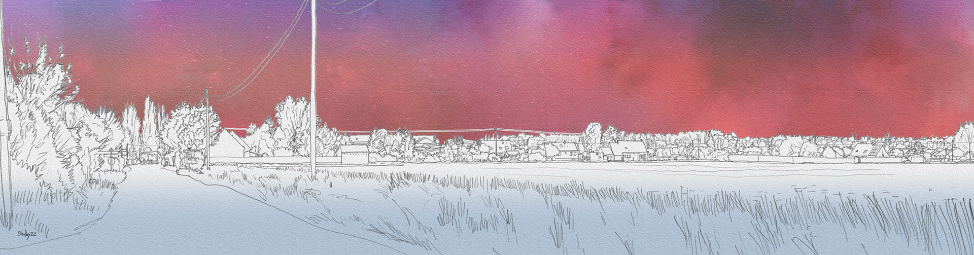 La Chapelle-Rablais - panorama (26x99)