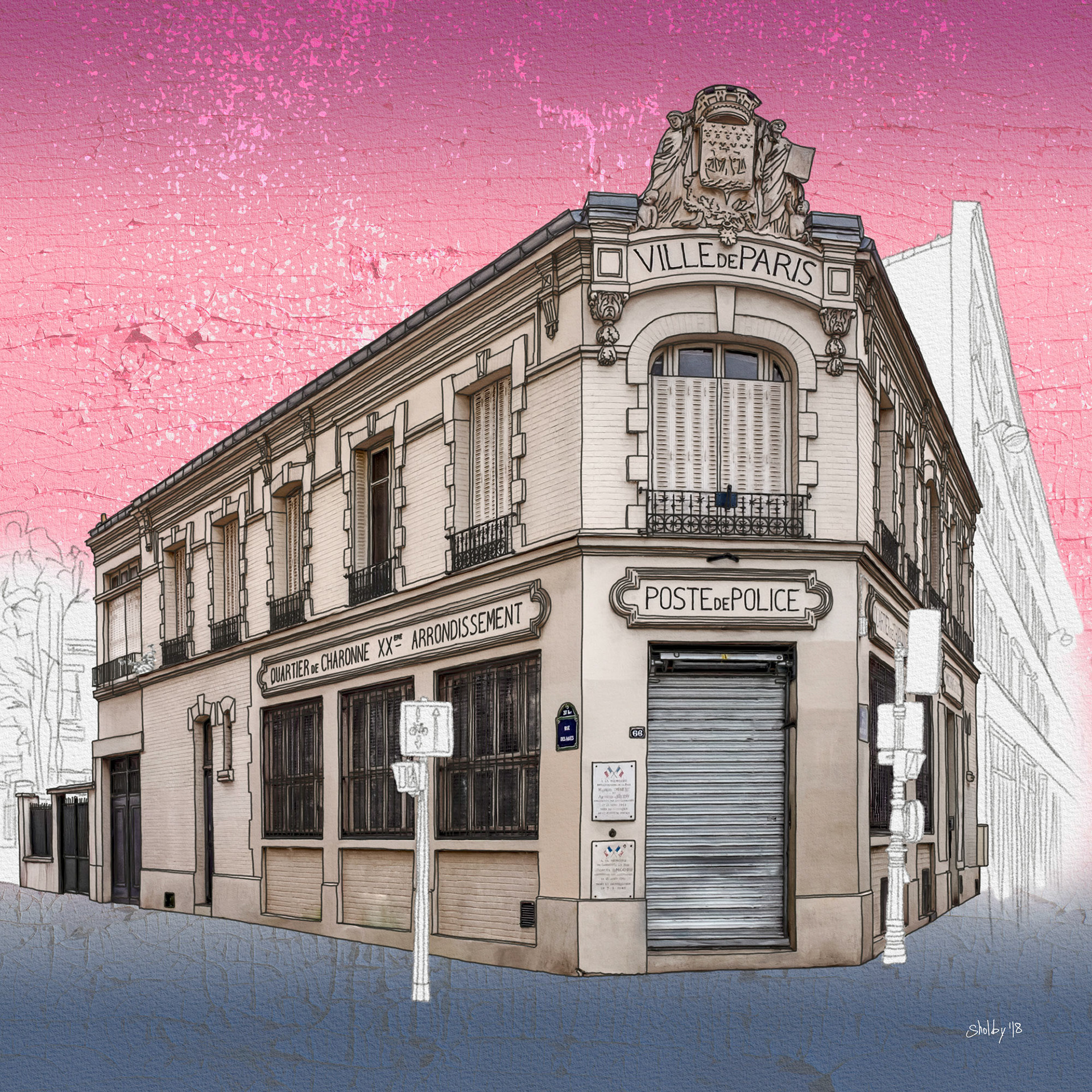 Rue des Haies (50x50)