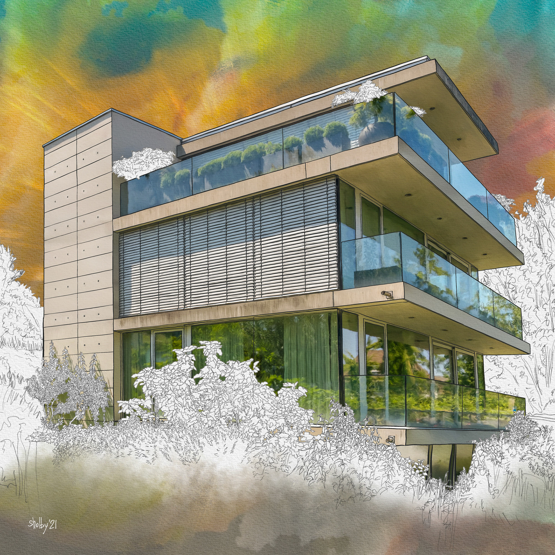 Zurich - Forellenweg (50x50)