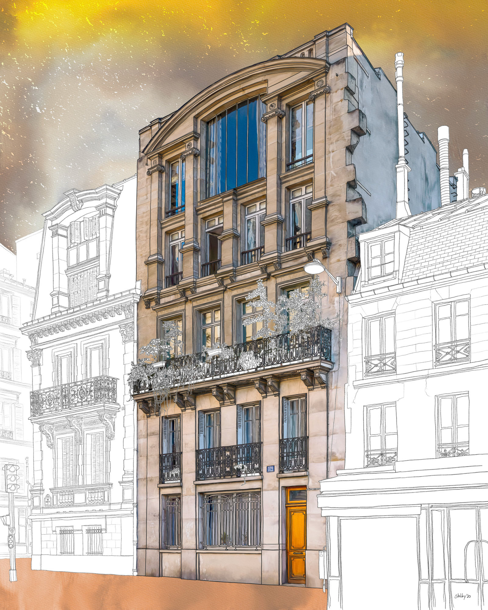 Rue d'Assas /2 (100x80)