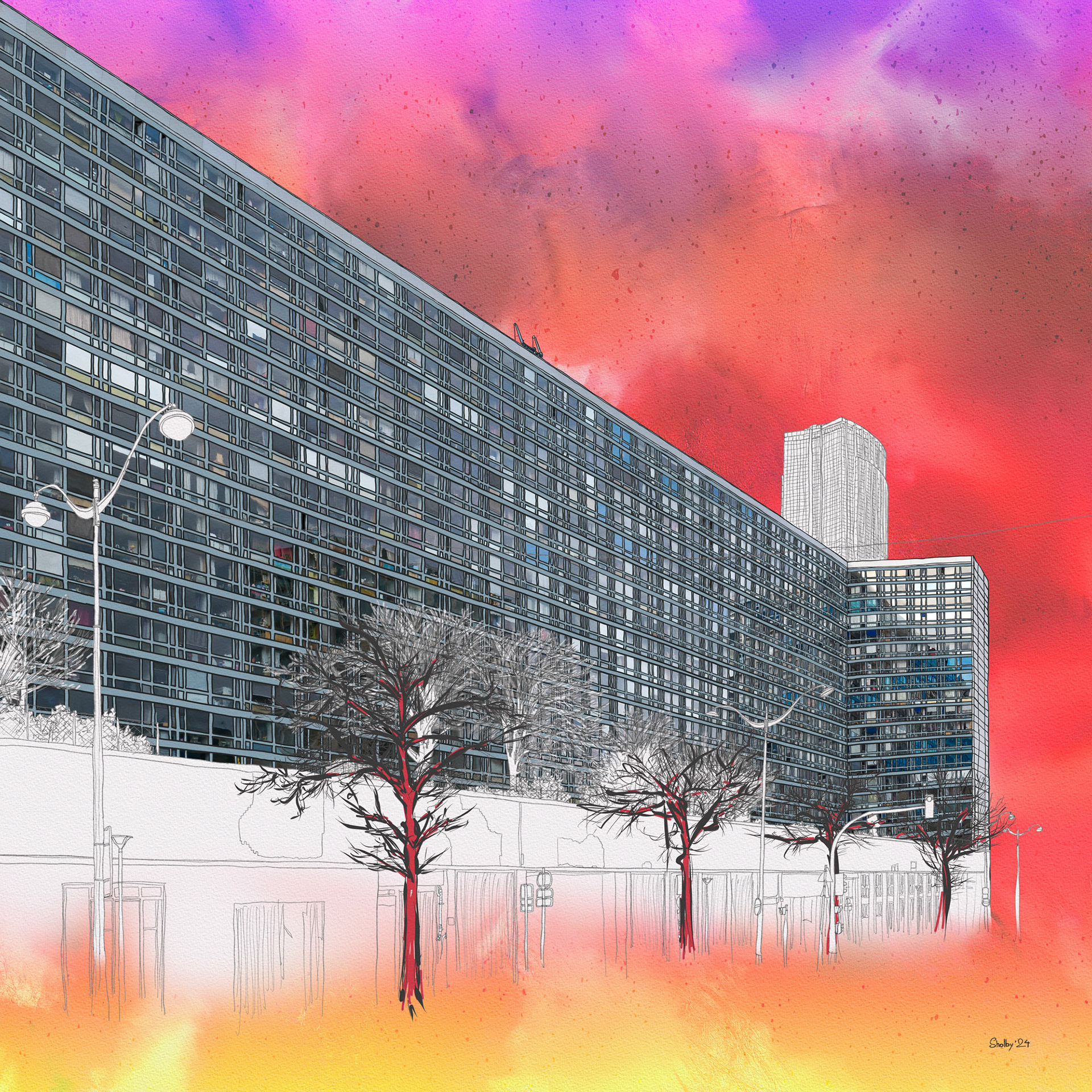 Rue du Commandant René Mouchotte (70x70)